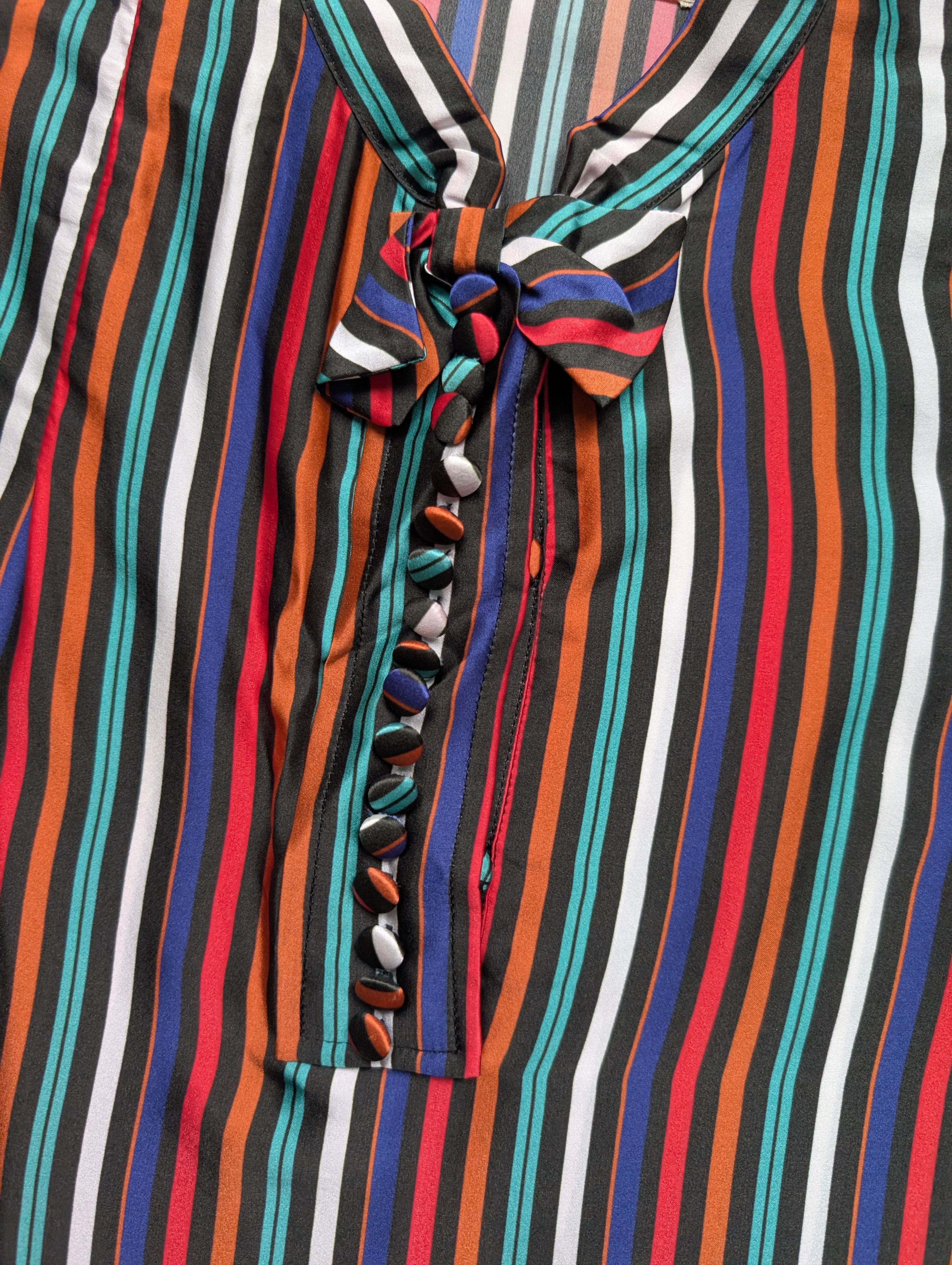 Marni Marni Striped Sleeveless Multicolor Top Size XS / US 0-2 / IT 36-38 - 3 Thumbnail
