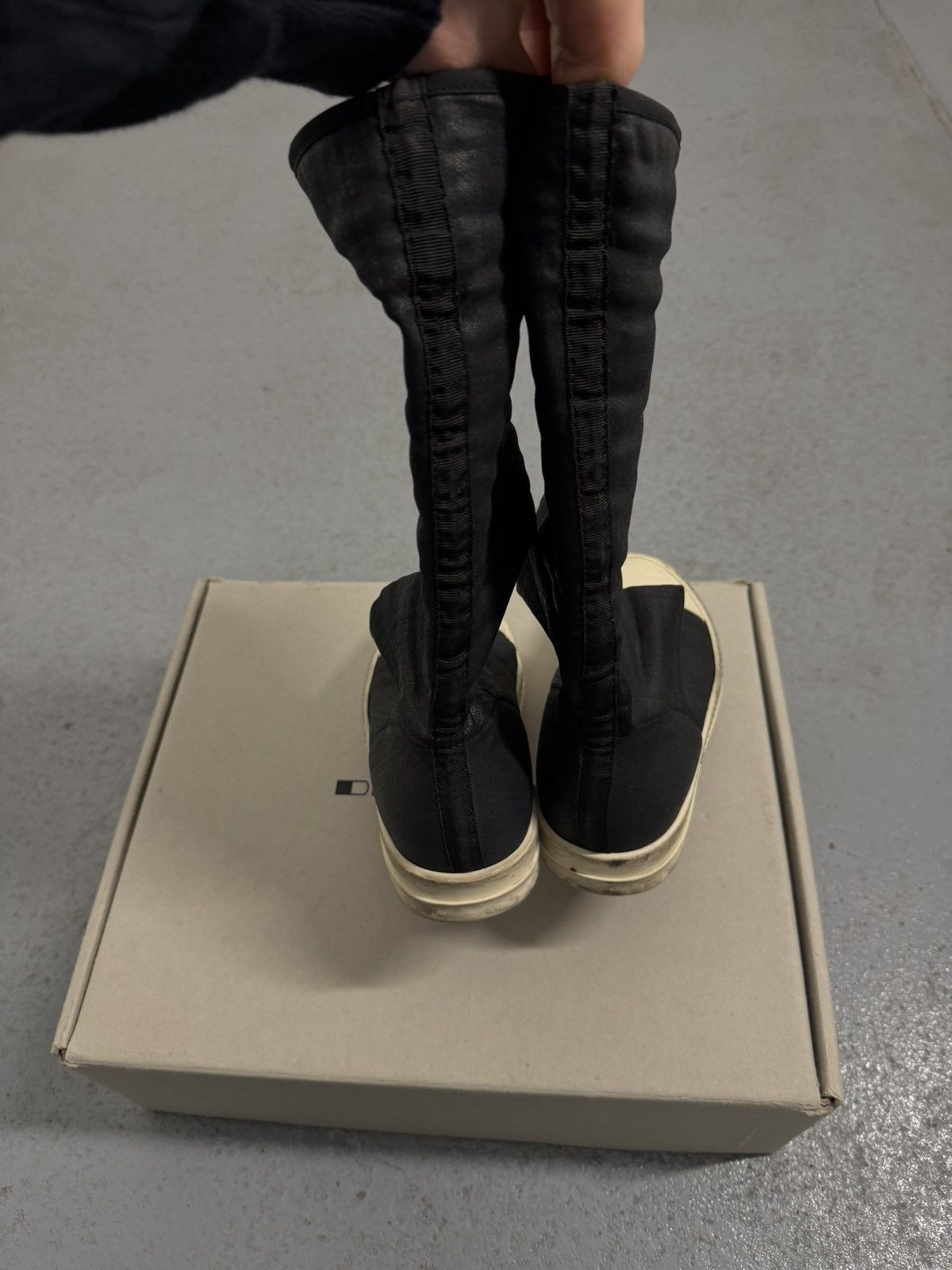 Rick Owens Drkshdw Rick Owens Drkshdw Socks With Box Size US 7 / IT 37 - 6 Thumbnail