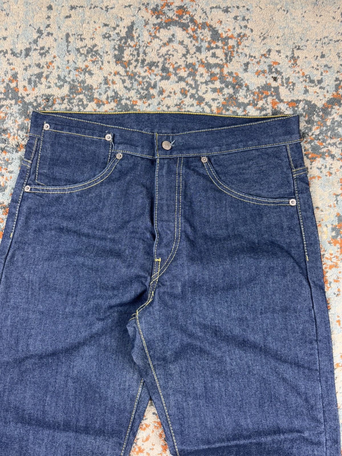 Other Rare Vintage 2000r Levis CoolMax dry raw denim single pocket Size US 30 / EU 46 - 8 Thumbnail