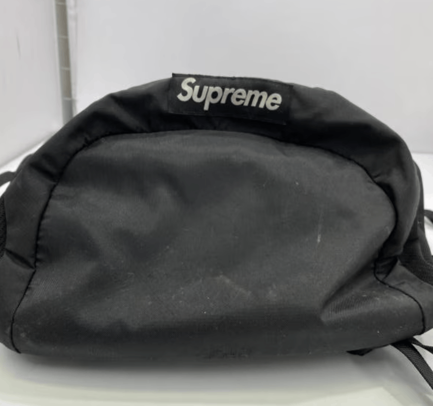 Supreme Supreme Black Logo Backpack USED Size ONE SIZE - 5 Thumbnail