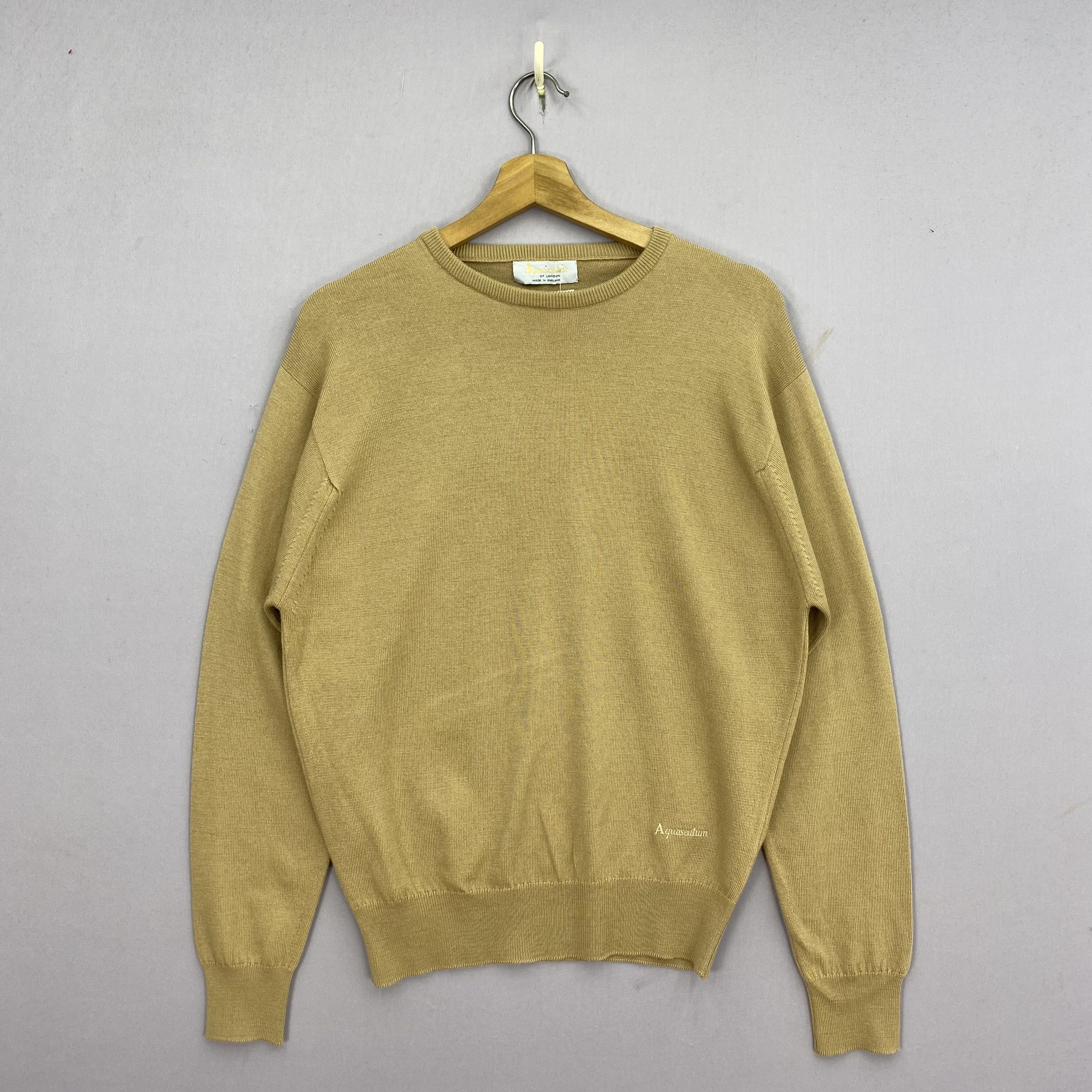 Aquascutum Vintage 90s Aquascutum Knitwear Sweater Sweatshirt | GF20432 Size US XS / EU 42 / 0 - 1 Thumbnail