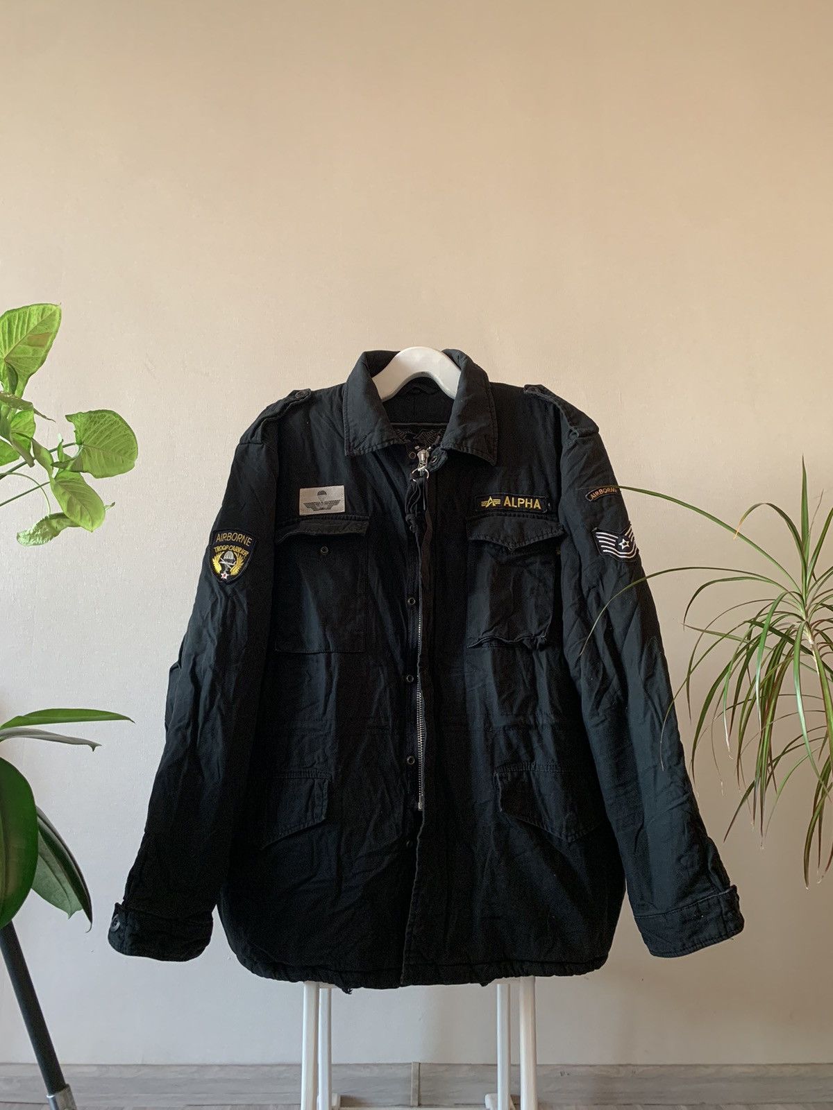 Alpha Industries Alpha Industries 50th Anniversary M-65 faded fly jacket Size US XL / EU 56 / 4 - 1 Thumbnail