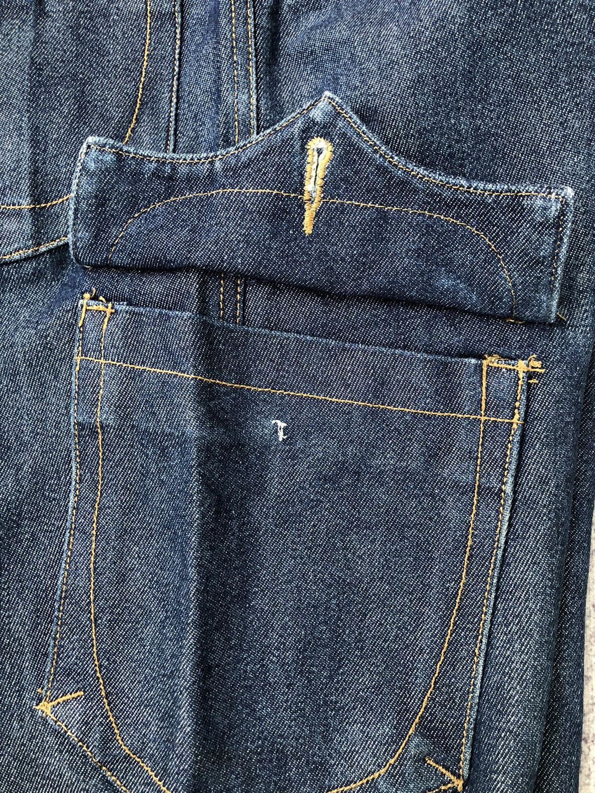 Japanese Brand PJ's Japanese Surfwear Hip Hop Jeans Cargo Shiny Pants Size US 27 - 23 Thumbnail
