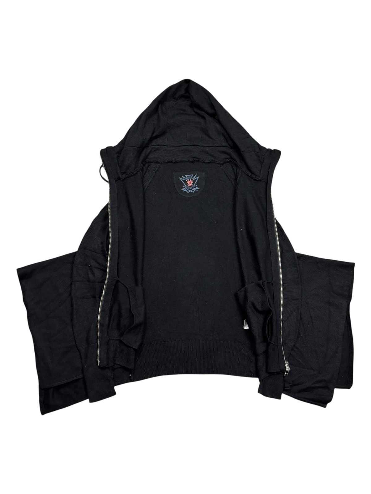 Marithe + Francois Girbaud Archive Girbaud - Apocalypse Style Bono Zip Hoodie Jacket Size US M / EU 48-50 / 2 - 2 Thumbnail