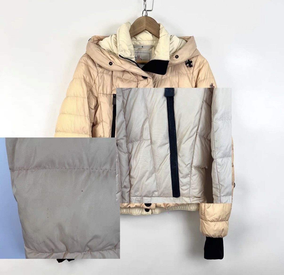 Moncler Moncler Milk Tea Ski Series Down Jacket K12 Size XS / US 0-2 / IT 36-38 - 7 Thumbnail