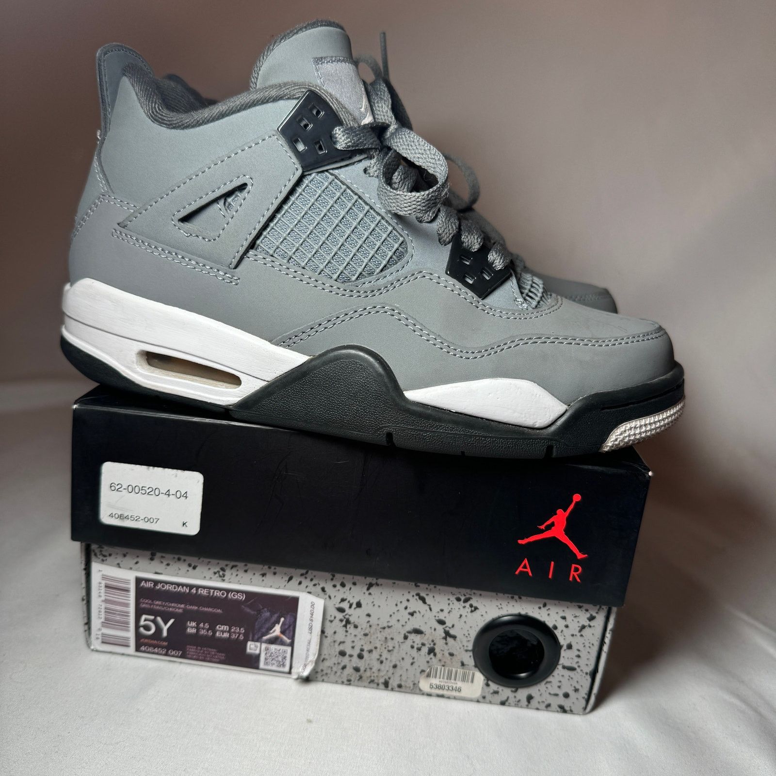 Size Nike Air Jordan Retro GS Cool Grey 2019 Men's Shoes