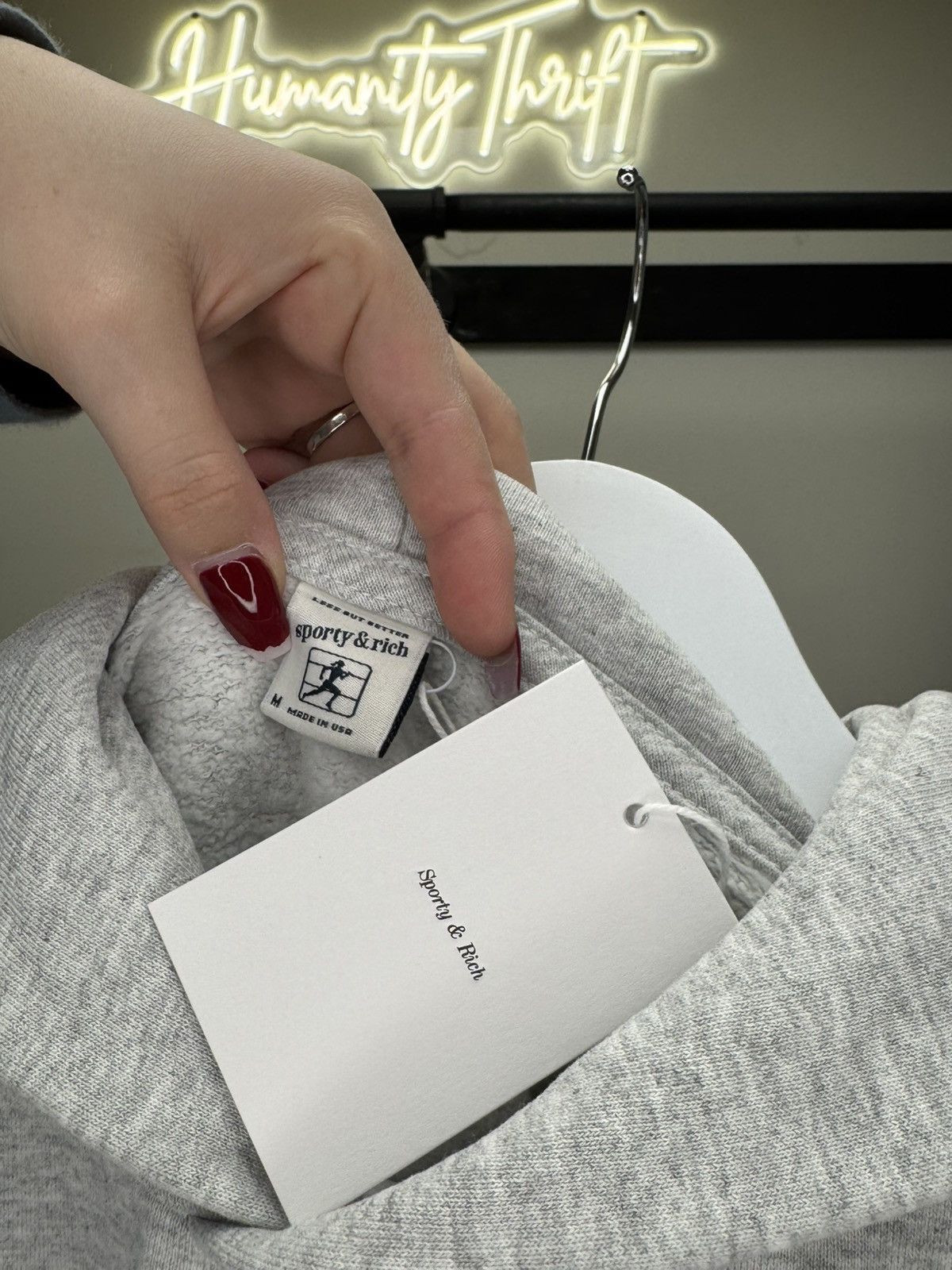 Sporty & Rich Sporty & Rich Rizzoli Health Club Hoodie & Sweatpant Set Size M / US 6-8 / IT 42-44 - 5 Thumbnail