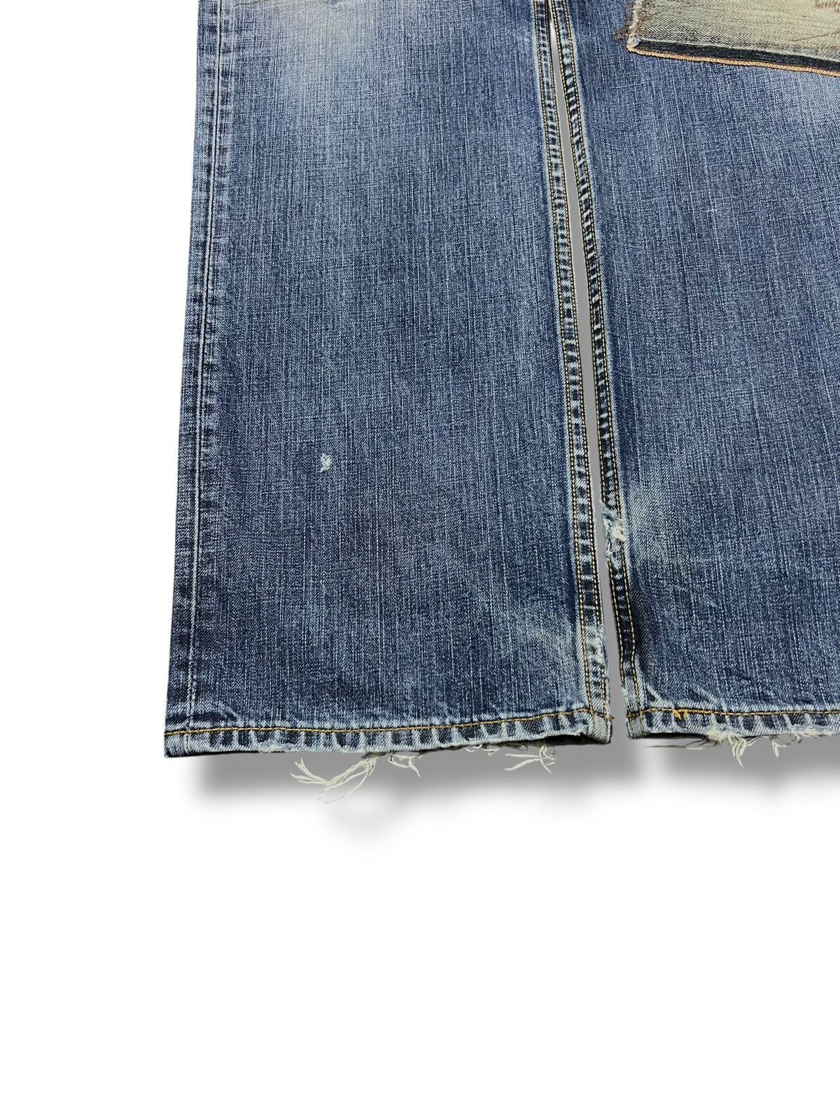 Levi's Vintage Levi’s 502 Denim Patches - Faded, Distressed Jeans Size US 35 - 6 Thumbnail