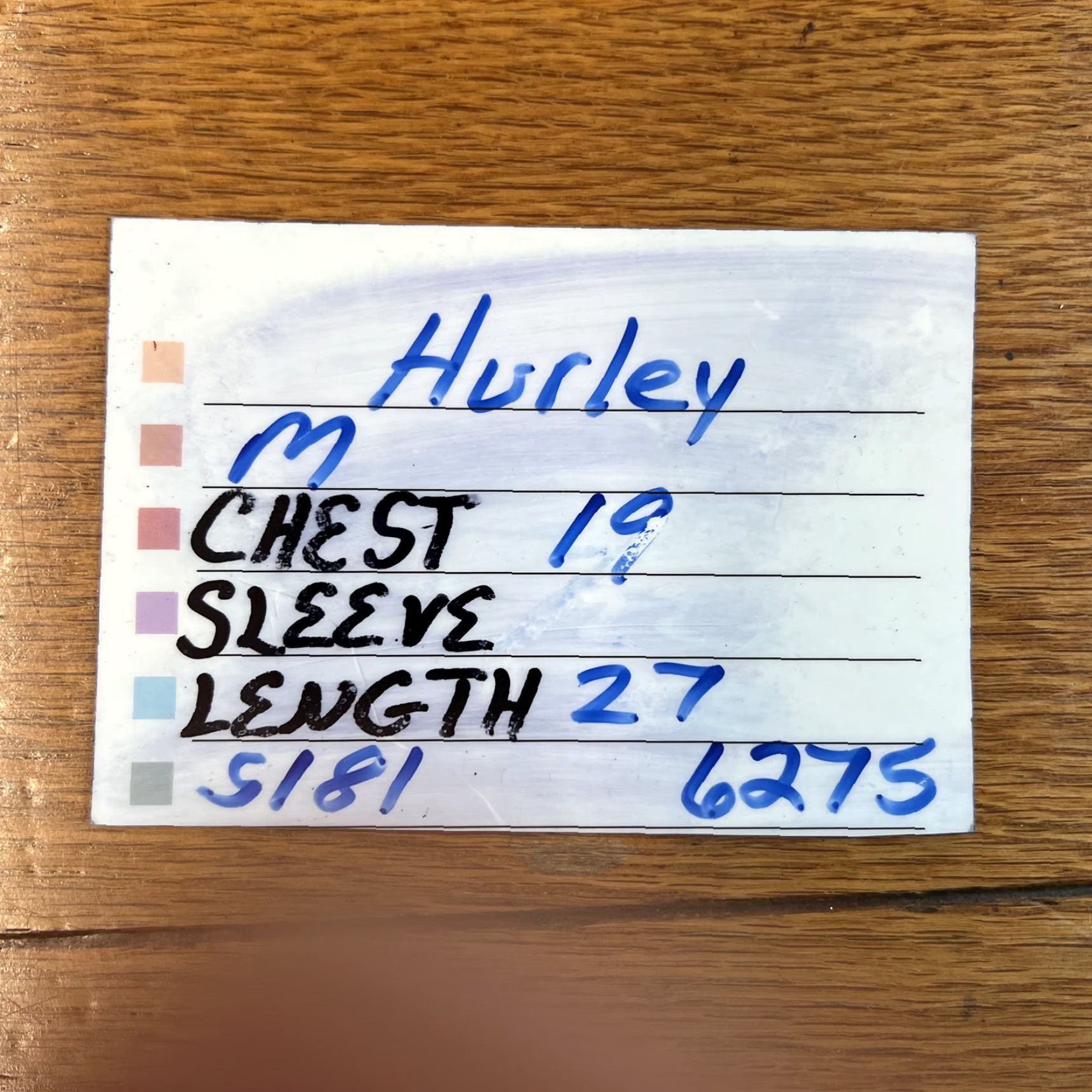 Hurley Hurley Est X 999 Mens Short Sleeves Crew Neck Blue Graphic T Shirt Size M Size US M / EU 48-50 / 2 - 6 Thumbnail