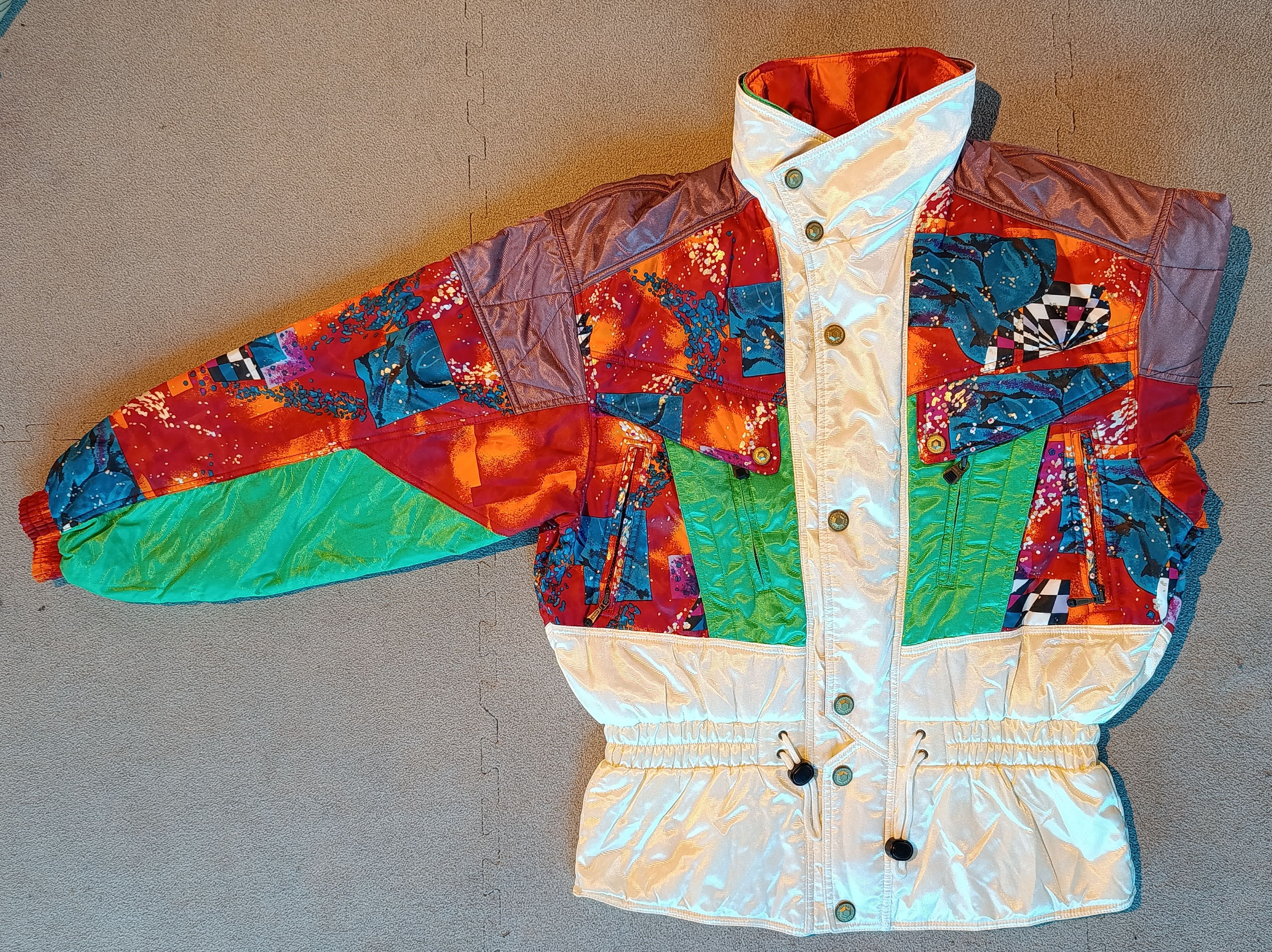 Other Windex Pro "Snow Racer" Archival Ski Jacket - Multicolor Size L / US 10 / IT 46 - 1 Thumbnail