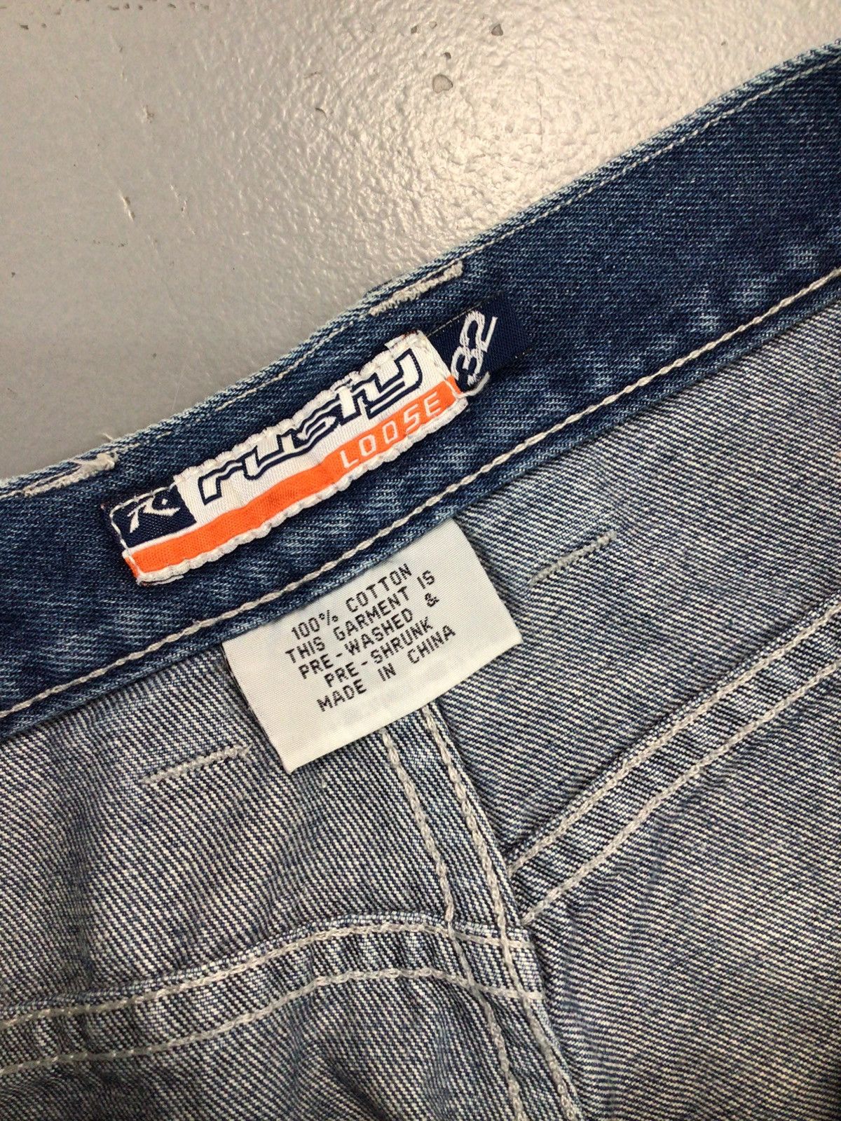 Rusty × Vintage Vintage rusty big pockets SpellOut straight fit denim pants Size US 30 / EU 46 - 9 Thumbnail