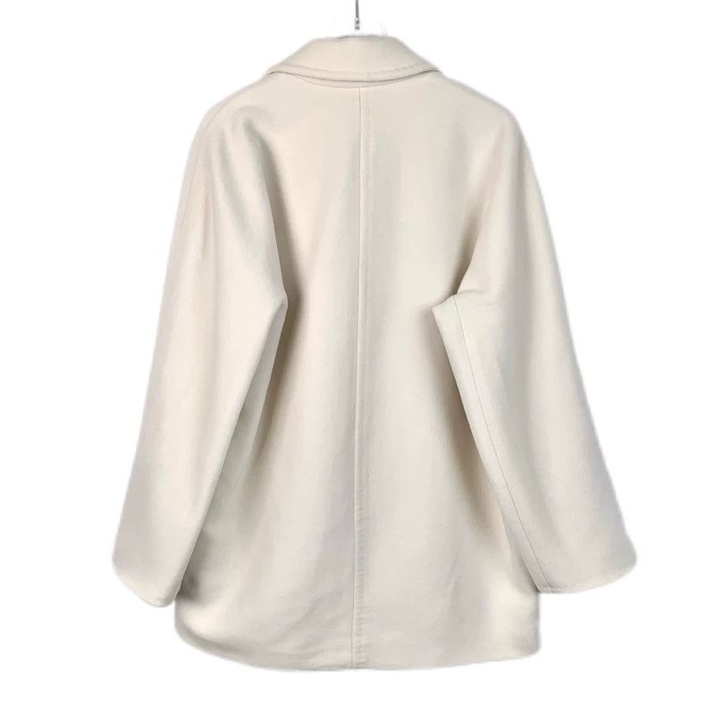Max Mara Max Mara Double breasted coat with off-white sheepwool lap Size XS / US 0-2 / IT 36-38 - 2 Thumbnail