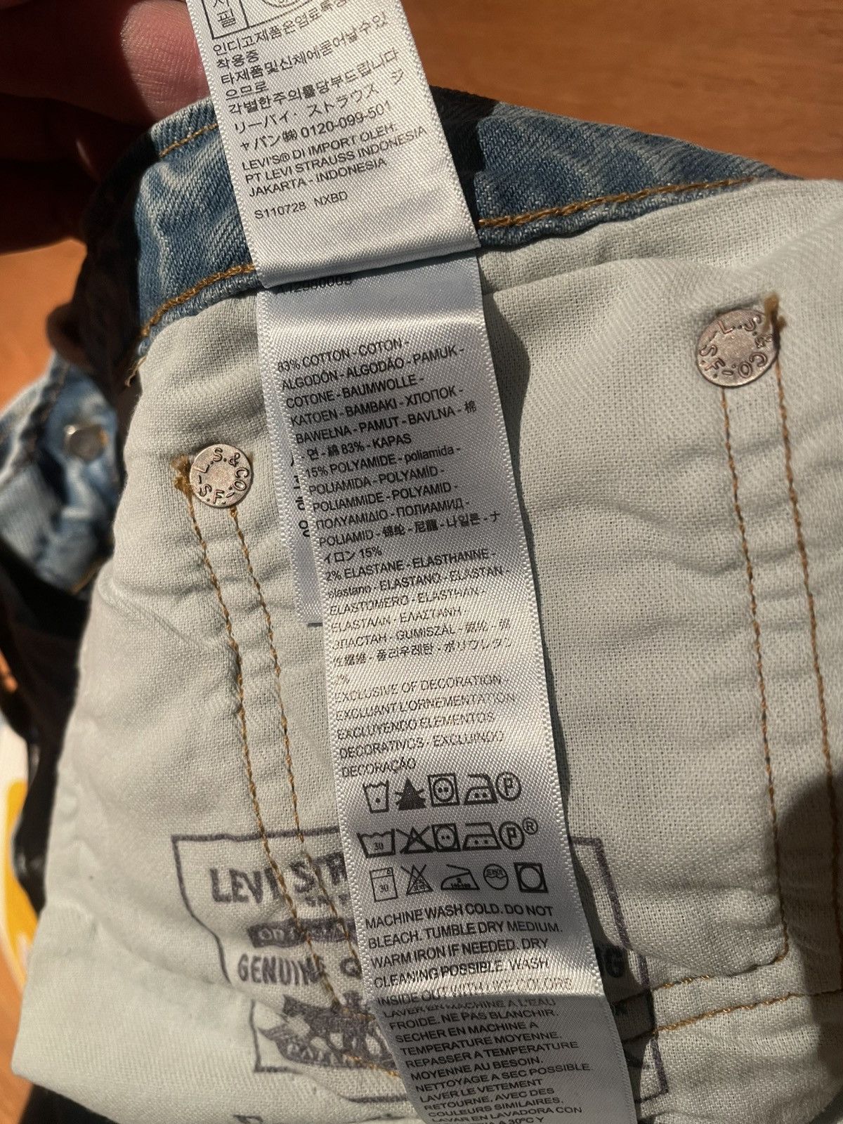 Levi's Levi’s Super Baggy Skate Jeans with Cordura Size US 33 - 9 Thumbnail