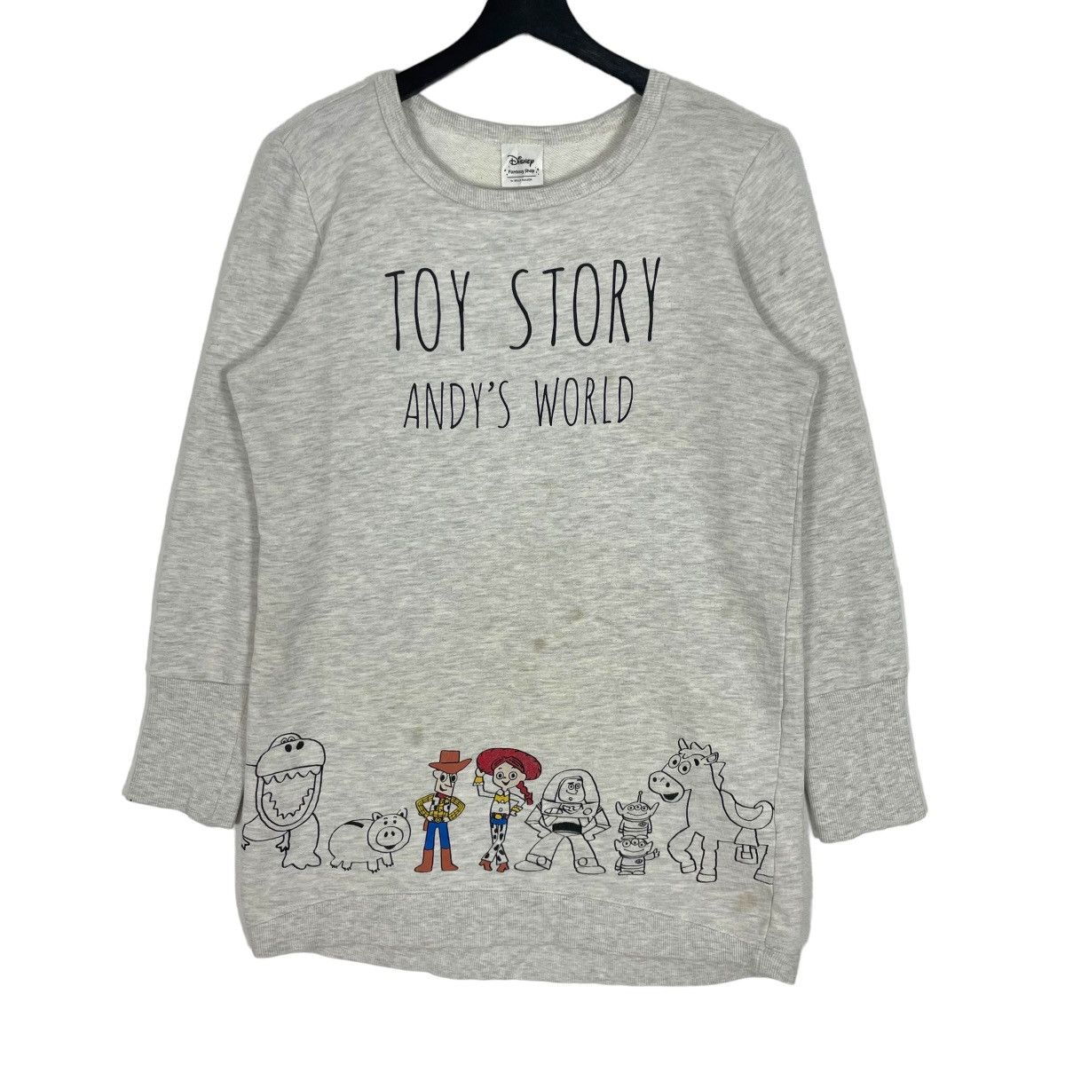 Disney Toy Story Andy'S World Sweatshirt Women Cartoon