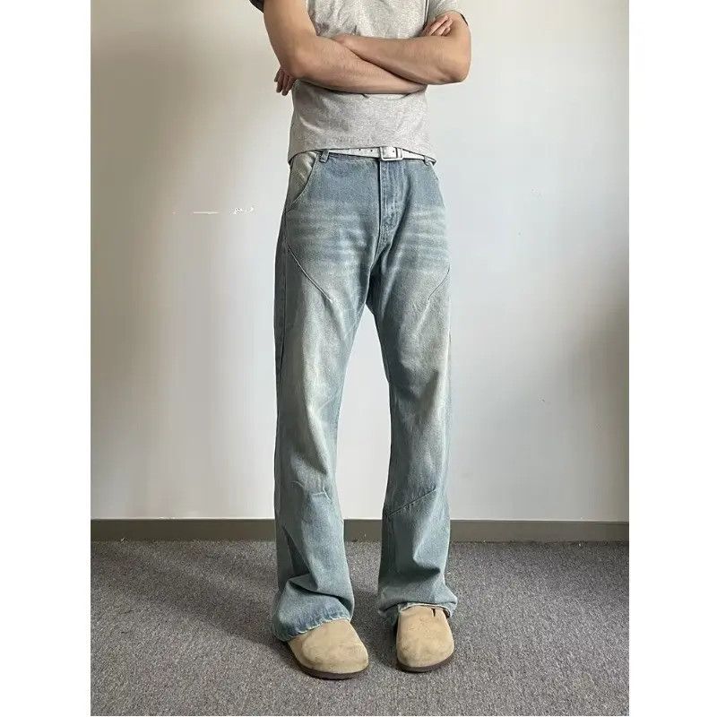 Japanese Brand × Jean Retro loose slightly flared wide leg jeans Size US 32 / EU 48 - 2 Thumbnail