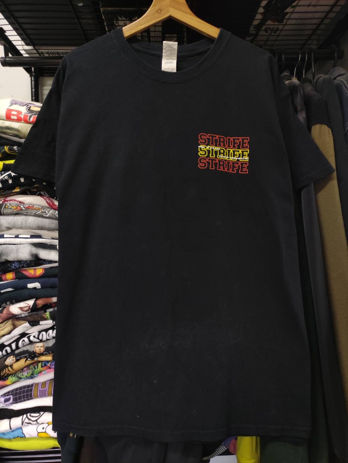 Band Tees Vtg Strife " In This Defiance " Album Promo T-Shirt Size US L / EU 52-54 / 3 - 2 Thumbnail
