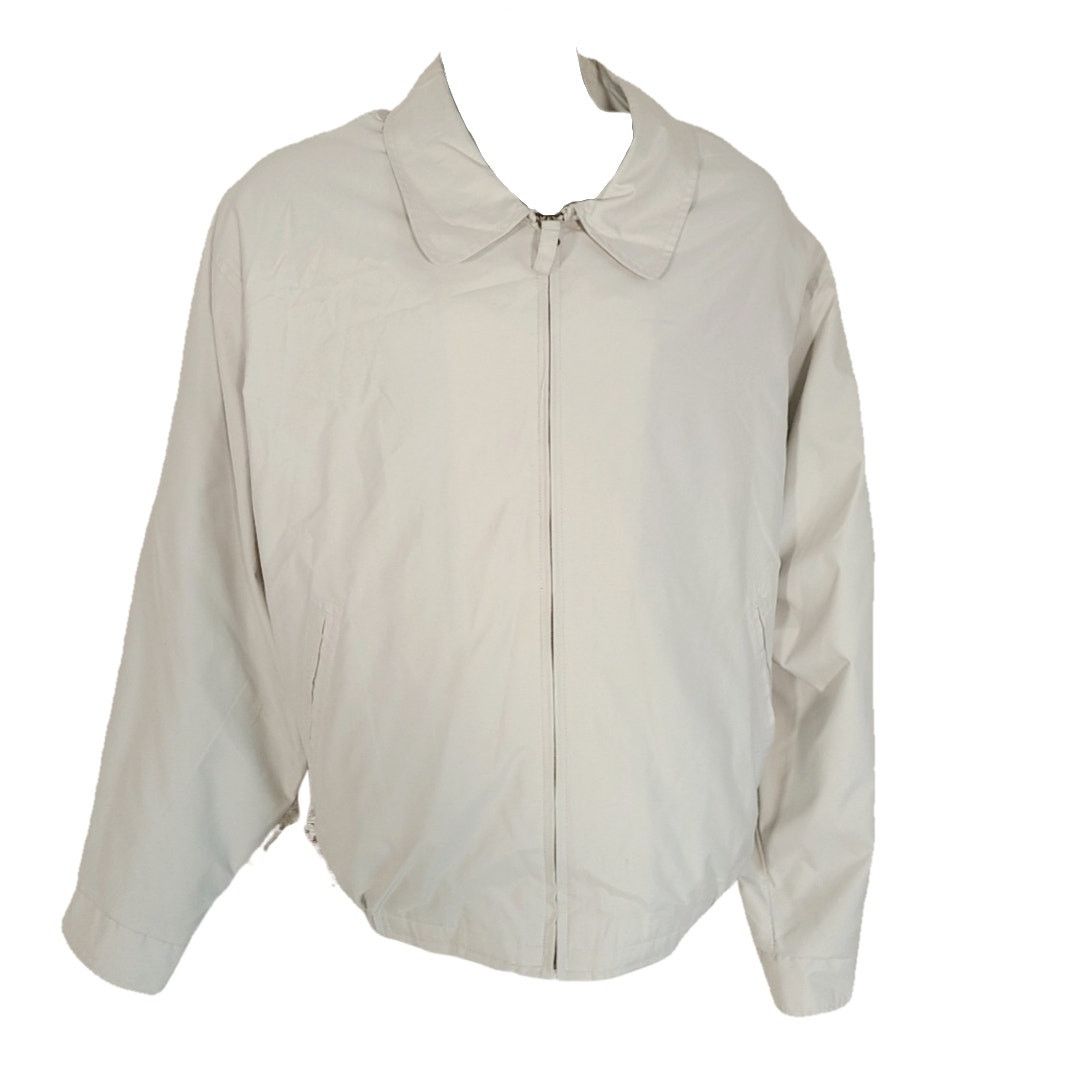 William Barry vintage 90s William Barry cream windbreaker large mens Size US L / EU 52-54 / 3 - 10 Thumbnail