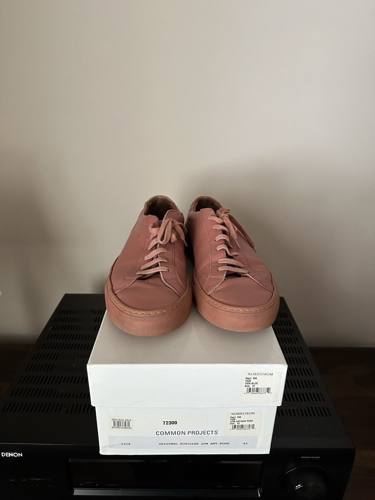 Common Projects Common Projects Achilles Rose Pink Size US 9 / EU 42 - 2 Thumbnail