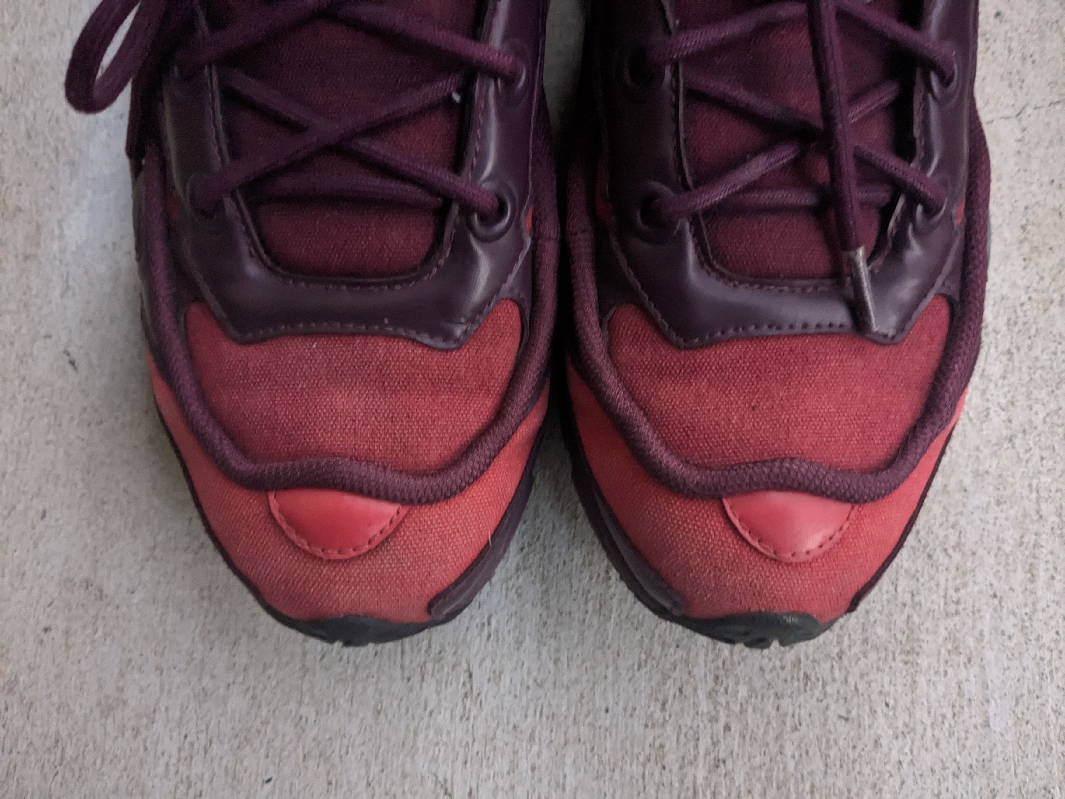 Adidas × Raf Simons Adidas Ozweego 3 Raf Simons Burgundy Red 8.5 B22538 Size US 8.5 / EU 41-42 - 6 Thumbnail
