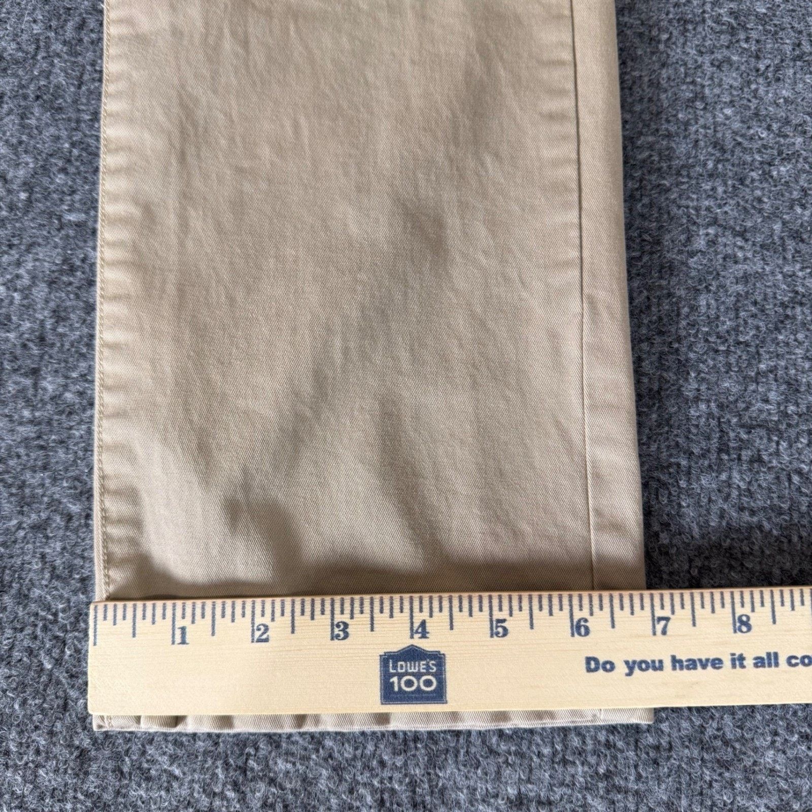 UNTUCKit UNTUCKit Chino Pant Mens 32x32 (33x31) Beige Straight Fit Size US 33 - 7 Thumbnail