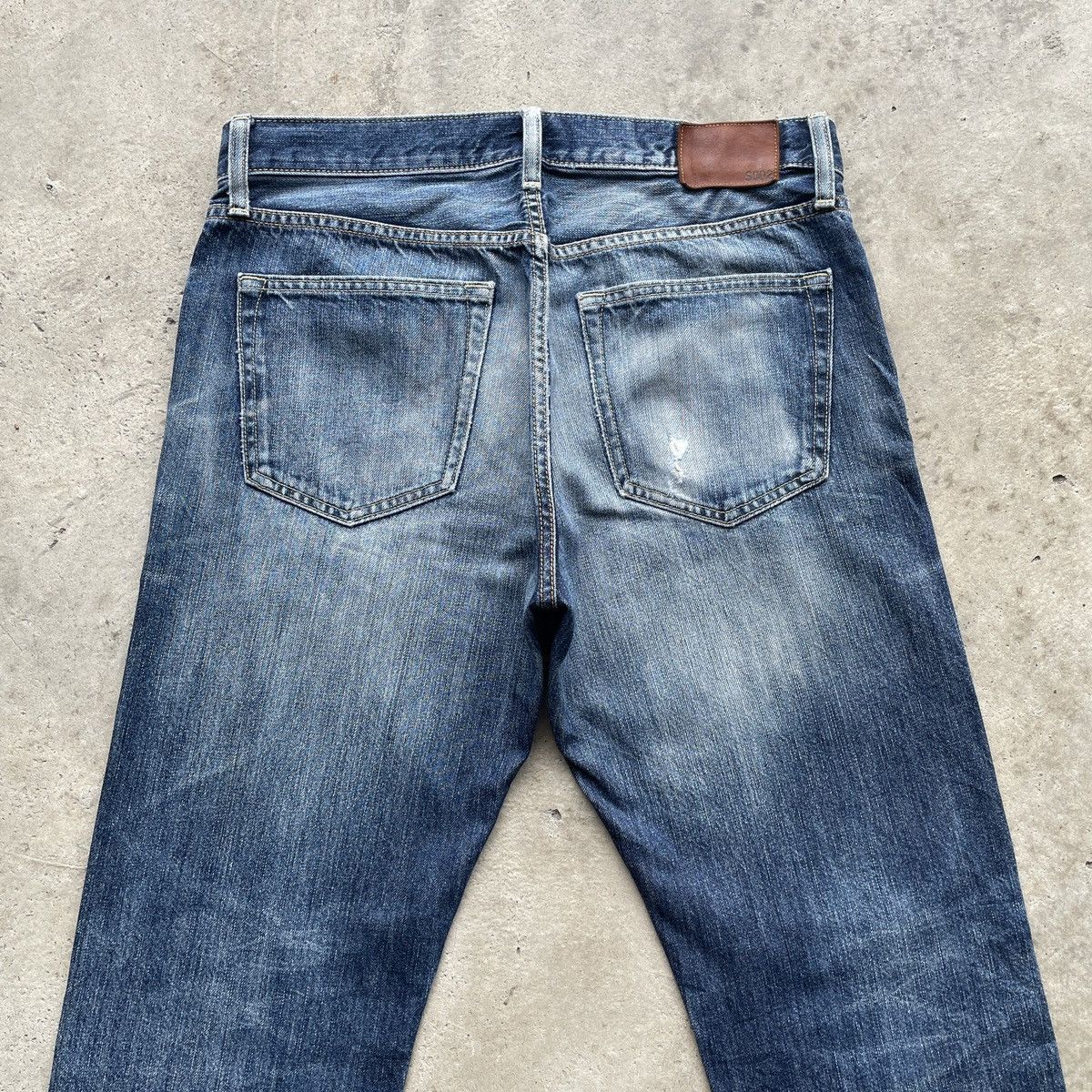 Japanese Brand W33💥 Vintage Japanese Faded Jeans Denim Pants Size US 33 - 9 Thumbnail