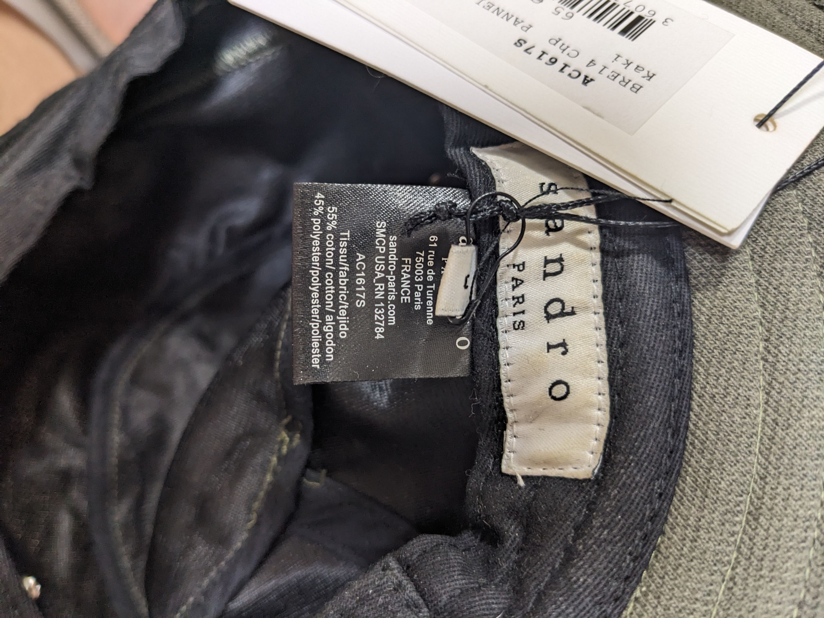 Sandro Sandro bucket hat size S Size ONE SIZE - 6 Thumbnail
