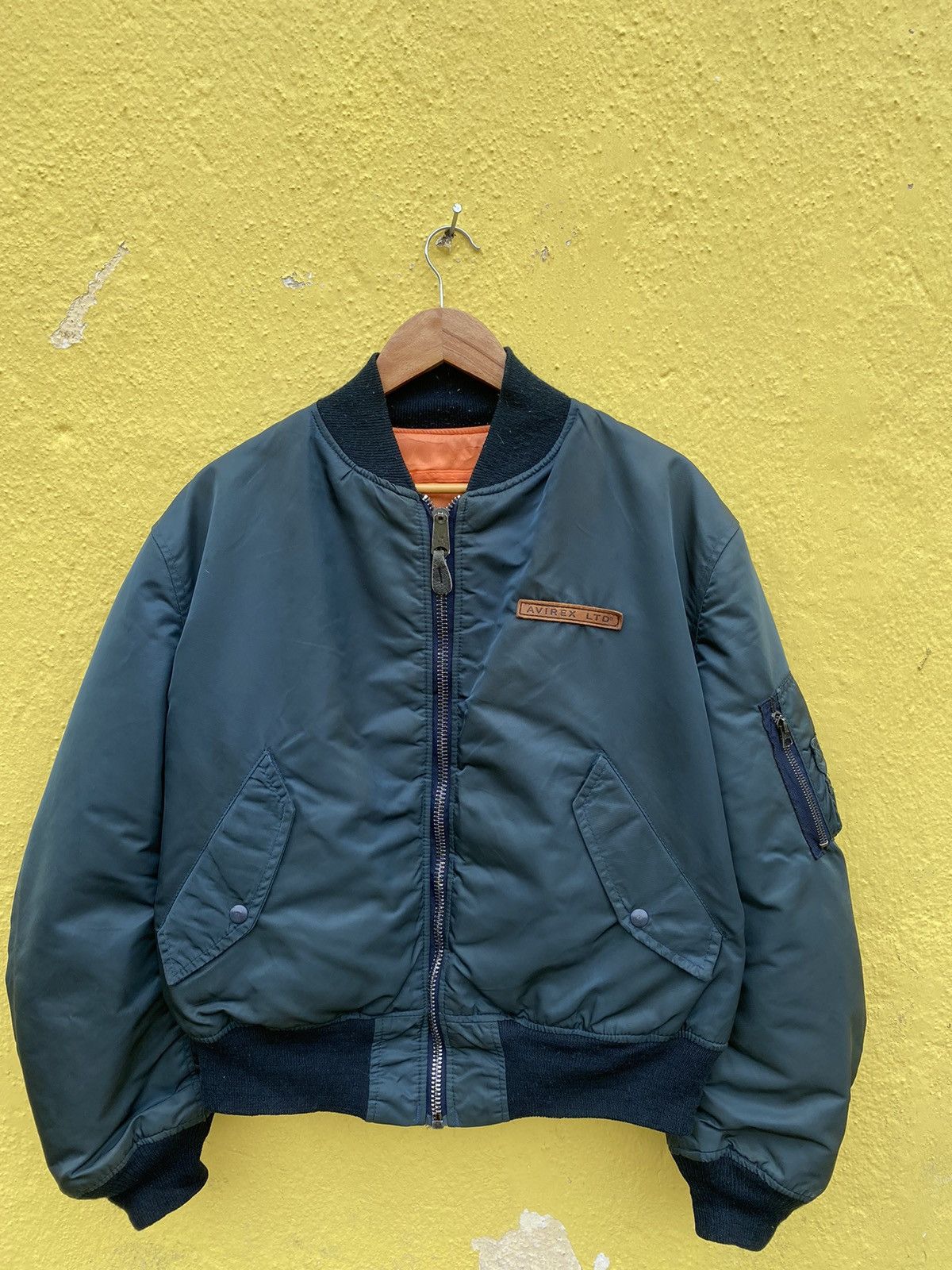 Vintage Avirex USA MA-1 flight bomber jacket