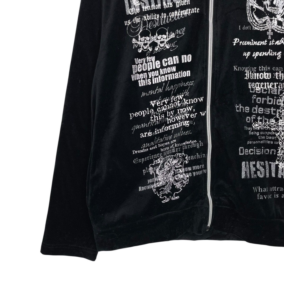 Japanese Brand Beaumont Carr Poem Zipper Jacket Size US M / EU 48-50 / 2 - 3 Thumbnail
