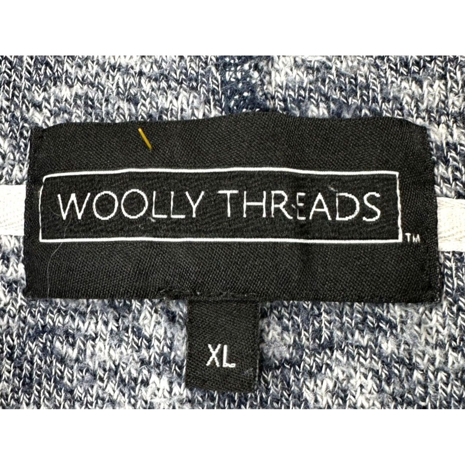 Vintage VINTAGE? No. University Of Michigan Hoodie Men XL Grey Knit Woolly Threads Sweatshirt University Size US XL / EU 56 / 4 - 4 Thumbnail