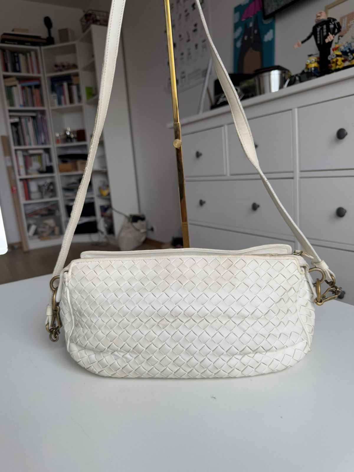 Bottega Veneta × Designer × Vintage Bottega Veneta leather crossbody shoulder bag designer luxury Size ONE SIZE - 10 Thumbnail