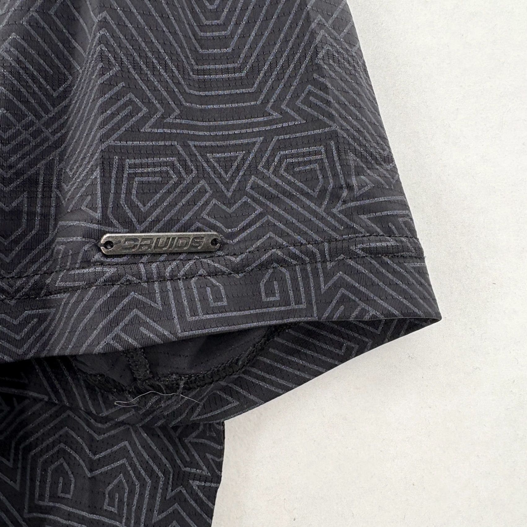 Vintage Druids Golf Polo Shirt Mens XL Black Geometric Stretch Performance Casual Travel Shirt Polo Mens XL Black Geometric Stretch Performance Travel Size US XL / EU 56 / 4 - 3 Thumbnail