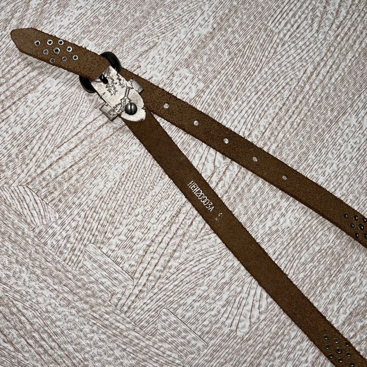 Vintage Vintage studded leather belt (Kapital Style) Size ONE SIZE - 10 Thumbnail