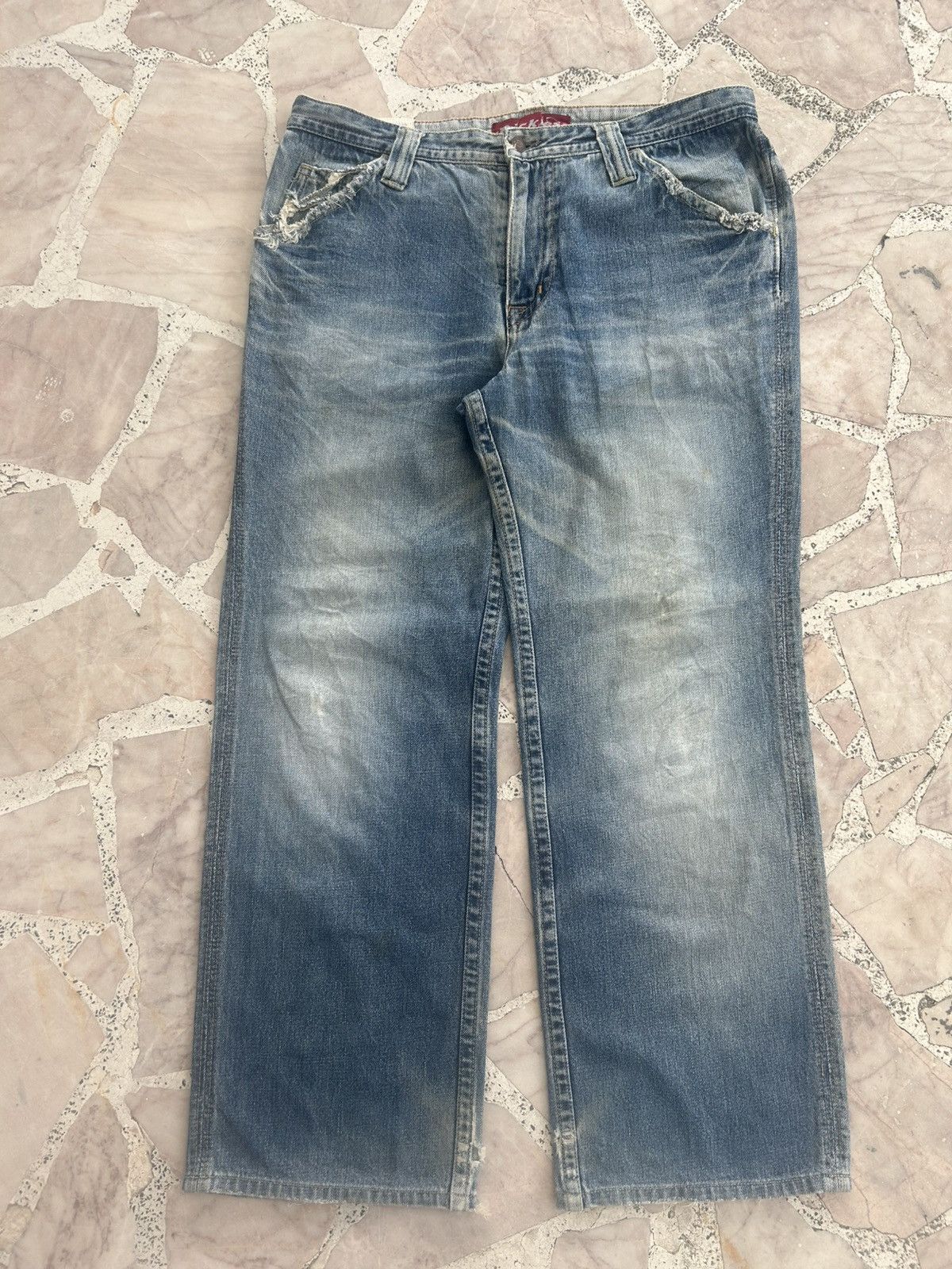 Dickies Dickies Vintage Workwear Japan Ripped Jeans Size US 36 / EU 52 - 1 Thumbnail