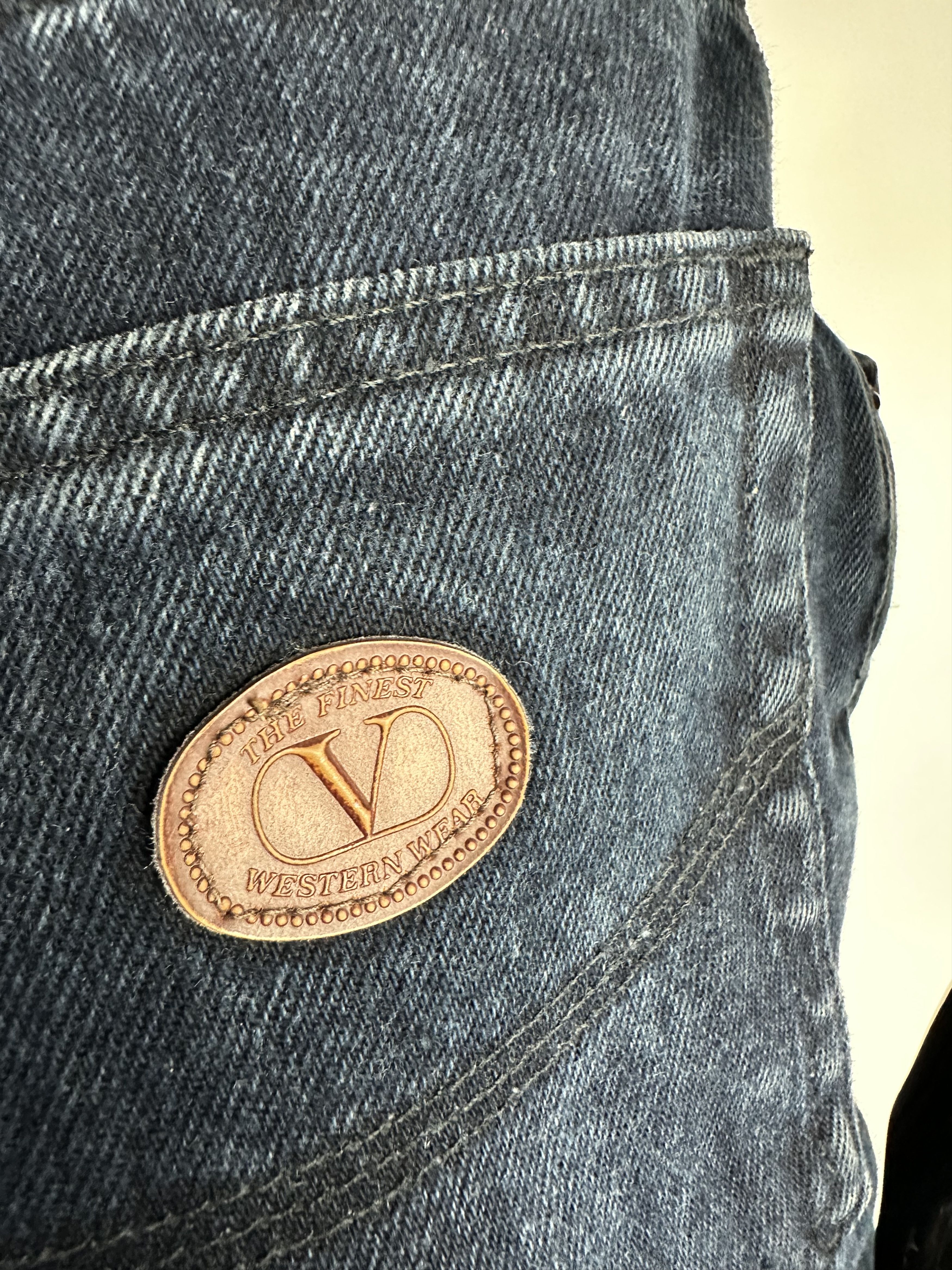 Valentino × Vintage 90s Valentino Vintage Mom Jeans Denim Pants Blue Size 27 Size 27" / US 4 / IT 40 - 8 Thumbnail