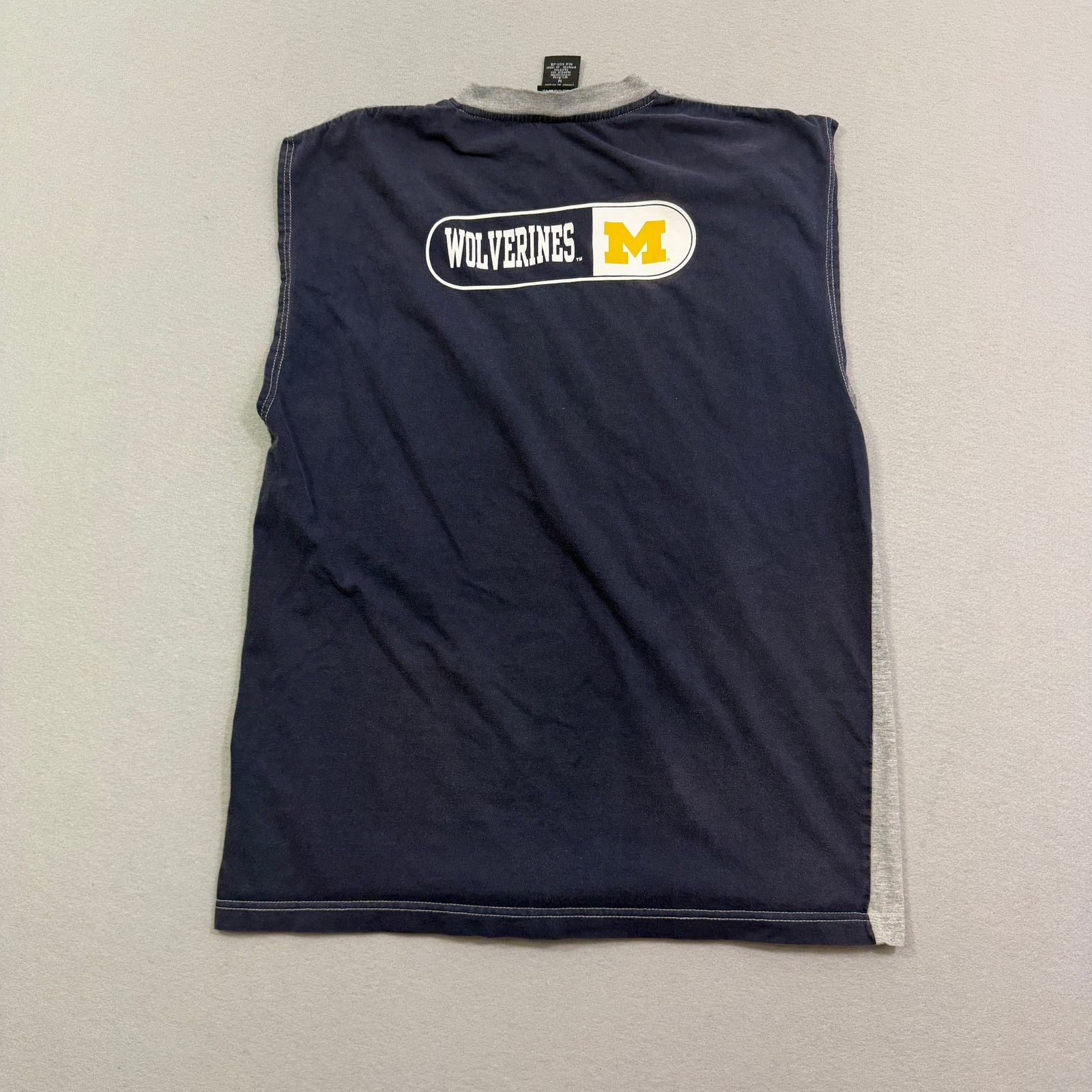 Vintage Vintage Starter Michigan Wolverines Tank Top Shirt Medium Size US M / EU 48-50 / 2 - 5 Thumbnail