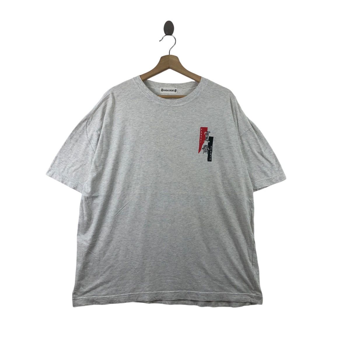 Kansai Yamamoto Vintage 90s KANSAI YAMAMOTO Tee Shirt Kansai Sports Size US L / EU 52-54 / 3 - 1 Thumbnail