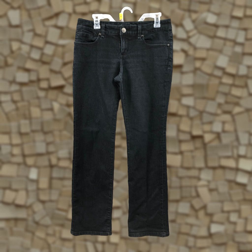 Vintage The Limited Jeans Womens 10 Mid Rise Dark Wash Blue Denim Straight Size 32" / US 10 / IT 46 - 1 Thumbnail