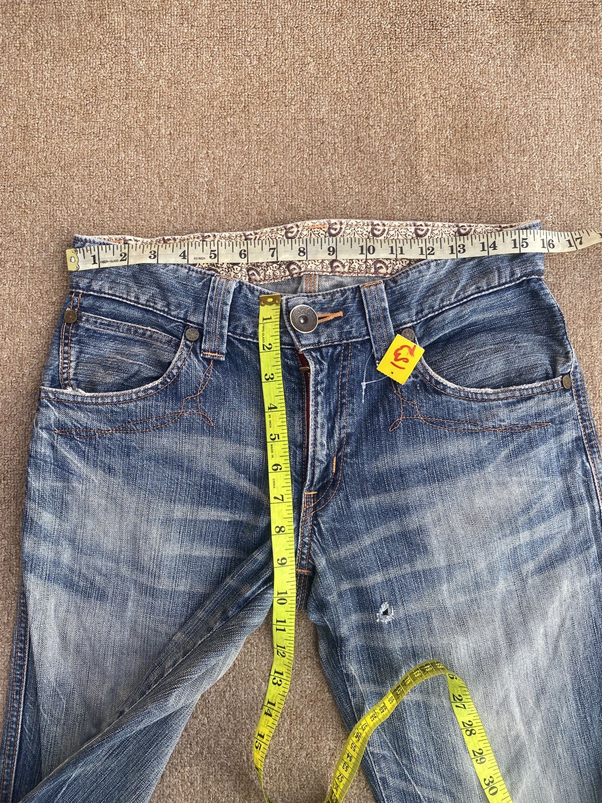 14th Addiction × Edwin Vintage edwin blue trip straight cut denim Size US 30 / EU 46 - 3 Thumbnail