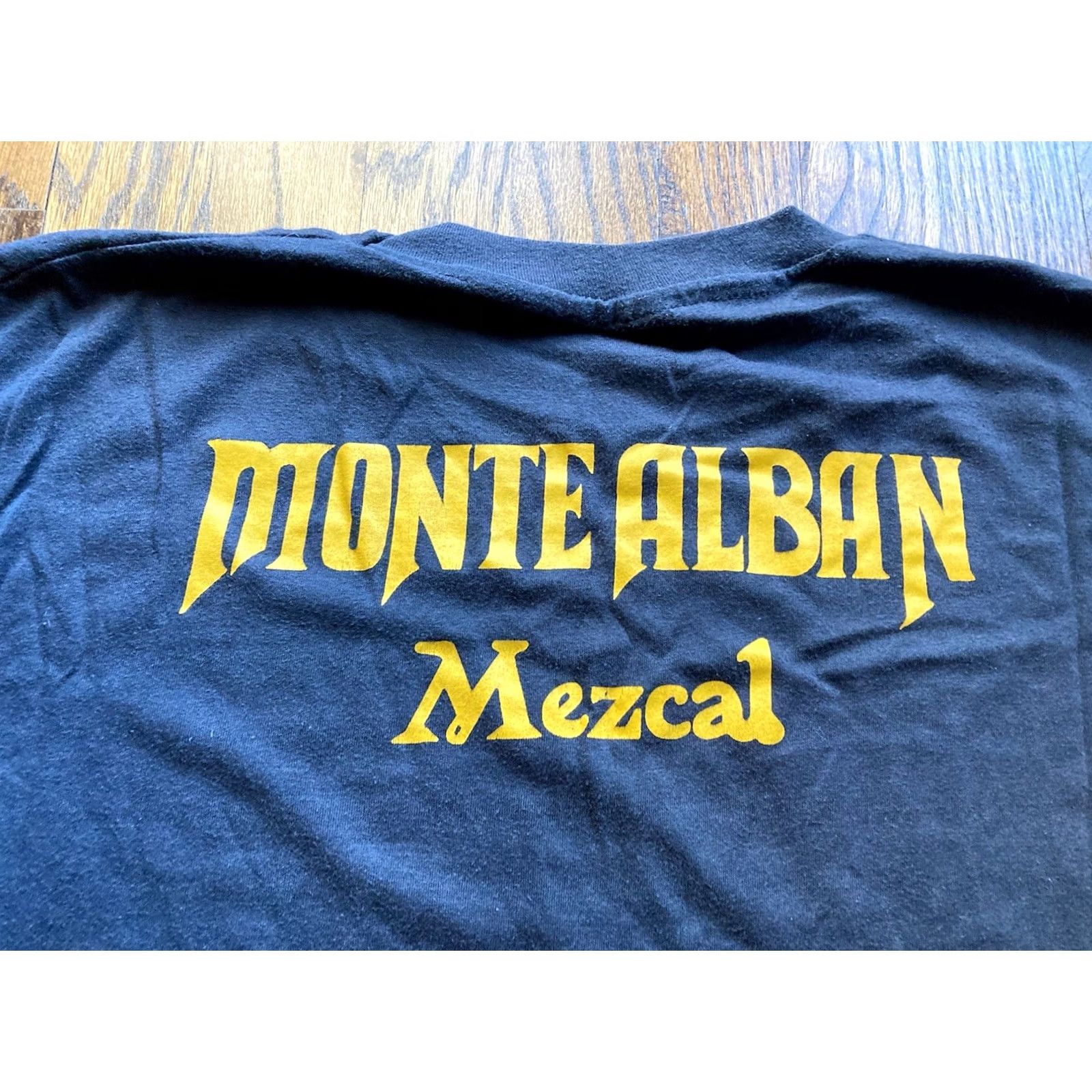 Hanes VINTAGE Mezcal Eat The Worm T Shirt XL Black Hanes USA Men Short Sleeve Crew Neck Graphic Print 80s Size US XL / EU 56 / 4 - 8 Thumbnail