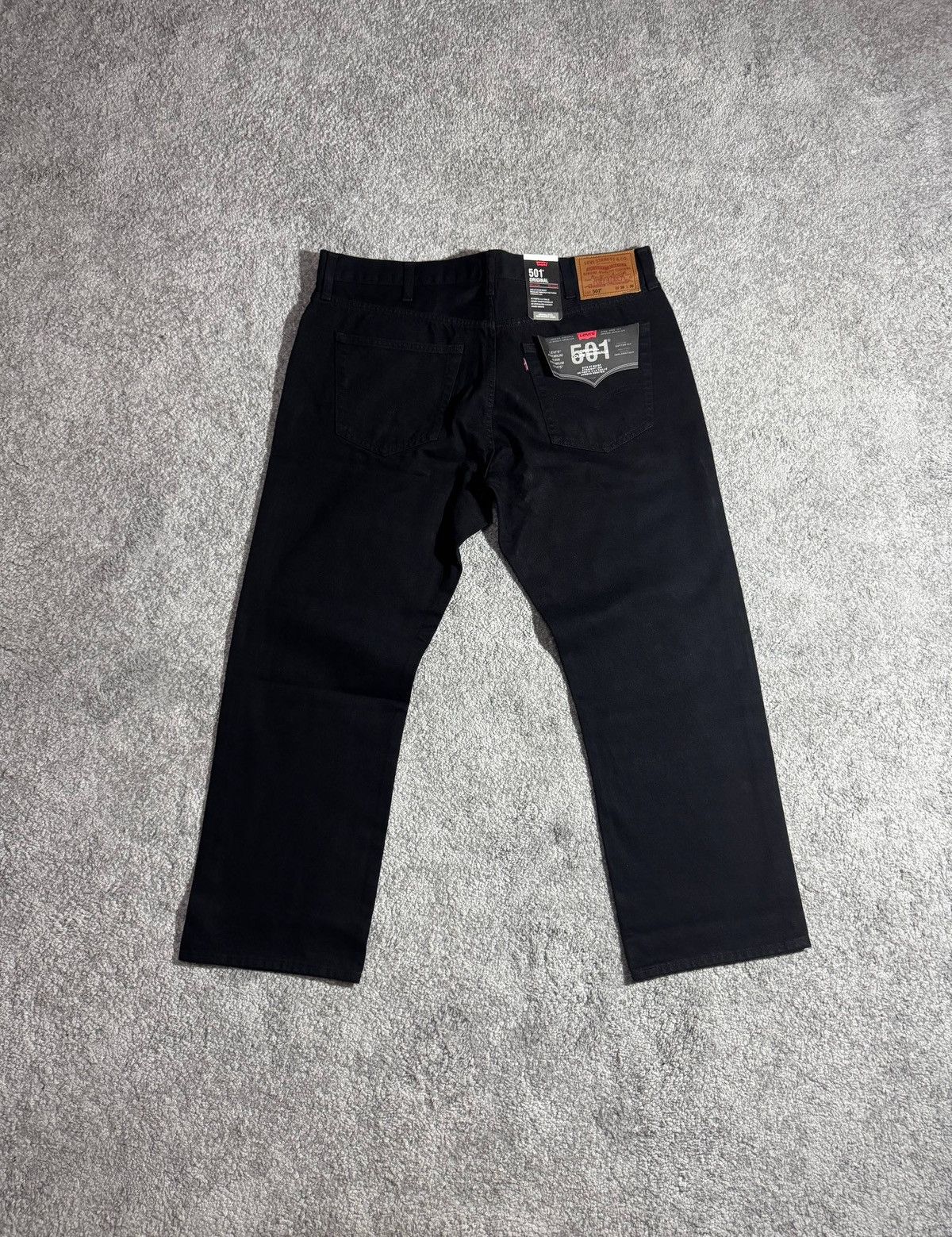Levi's Levi’s 501 Jeans in Black W38 L30. Size US 38 / EU 54 - 4 Thumbnail