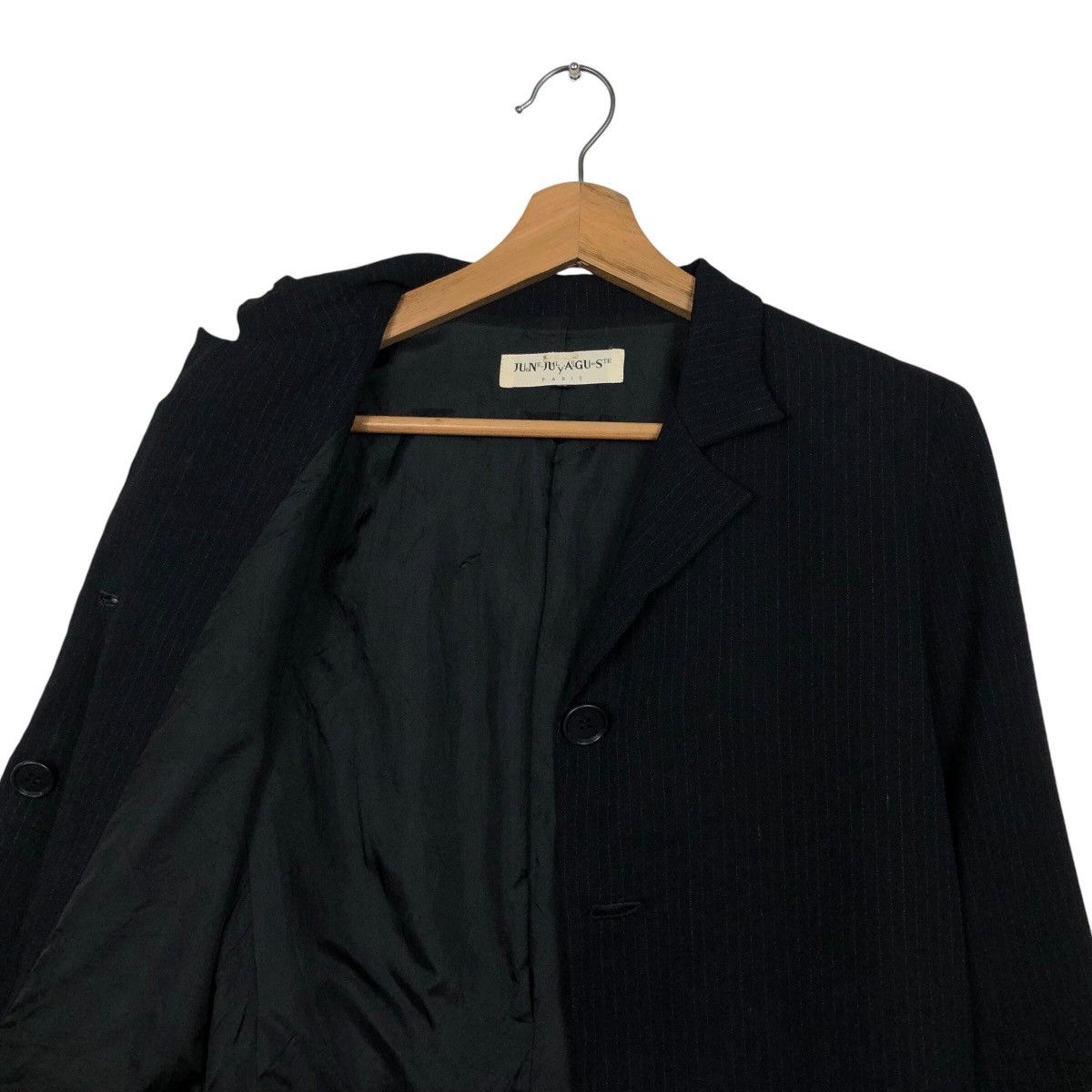 Vintage 📌June July August Vest Jacket Robe Runway Design Striped Size US M / EU 48-50 / 2 - 13 Thumbnail