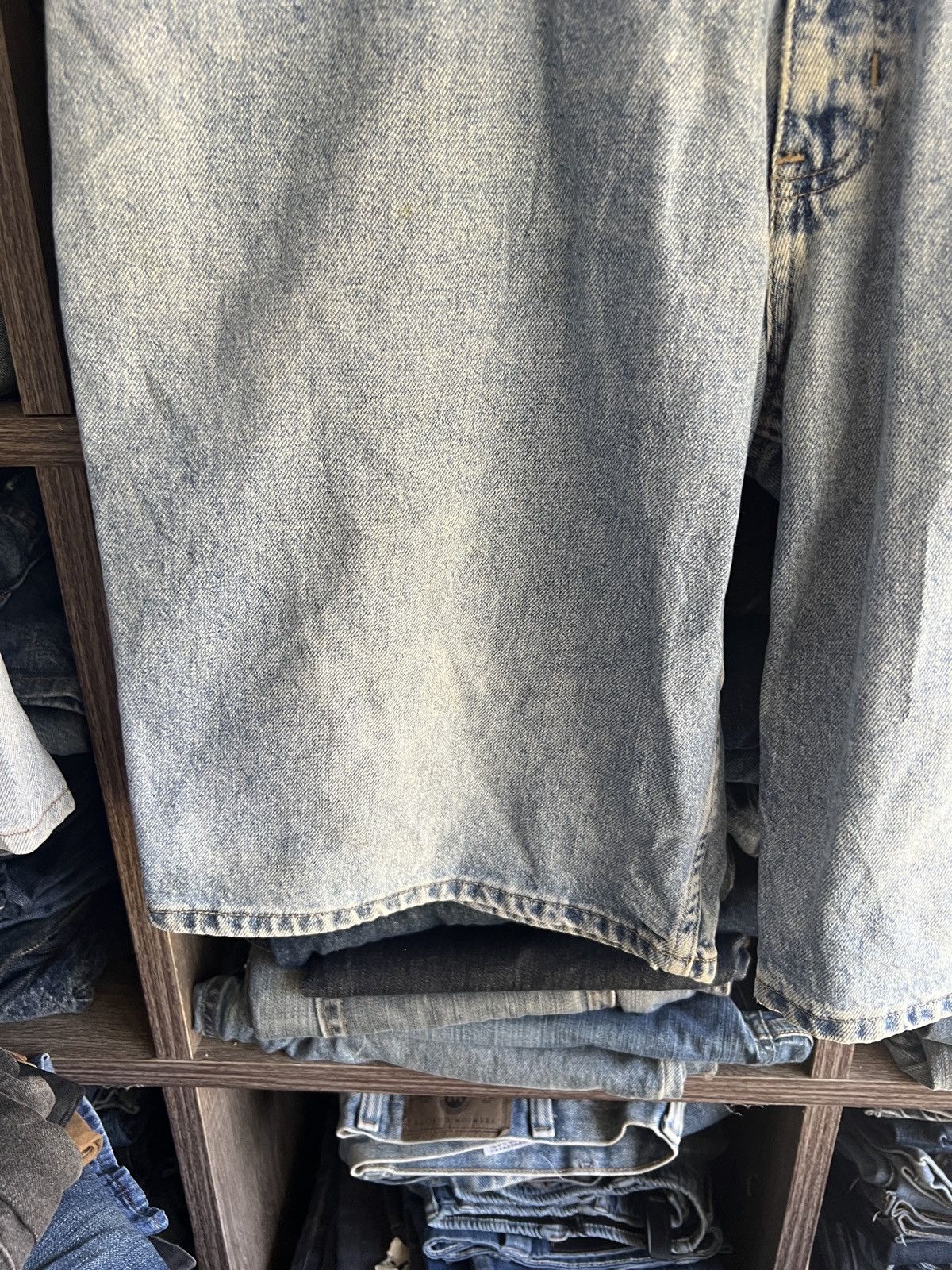 Bugle Boy 🔥Vintage Bugle Boy Cropped Denim Size US 35 - 6 Thumbnail