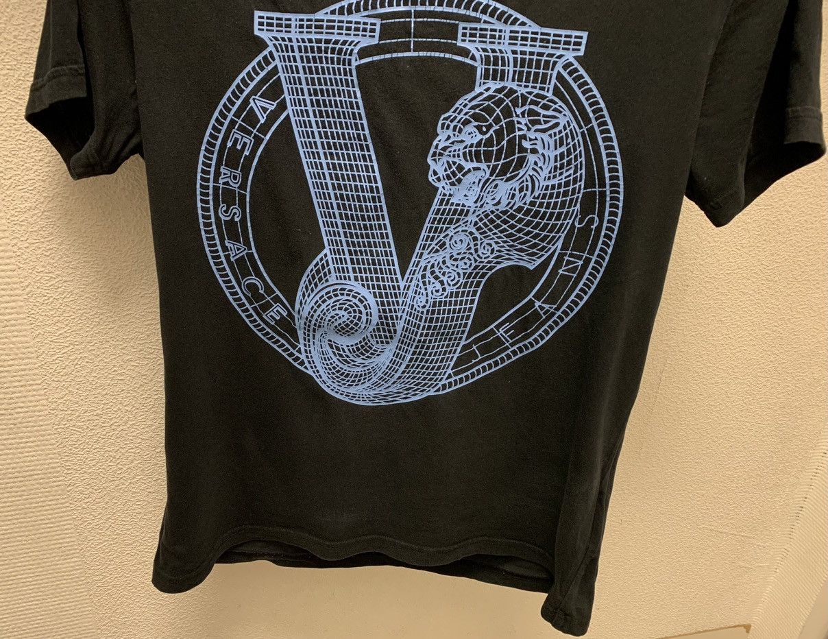 Versace Versace jeans couture black big logo t-shirt S sz Size US S / EU 44-46 / 1 - 3 Thumbnail