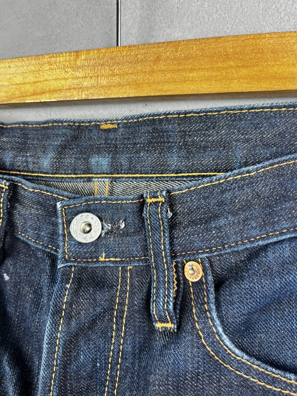 RRL Ralph Lauren Everwear denim sleevedj Size US 31 - 8 Thumbnail