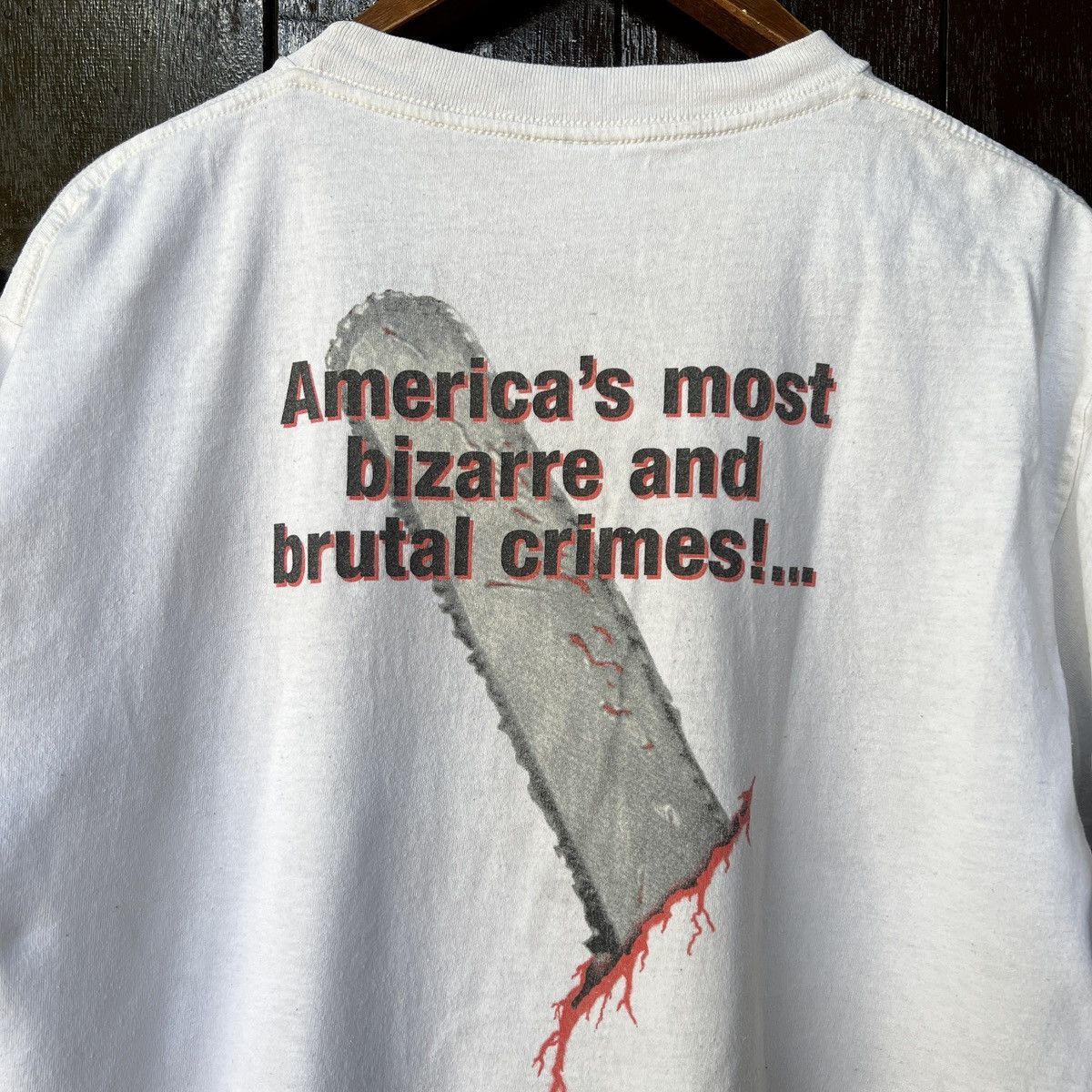 Tultex 1997 The Texas Chainsaw Massacre Horror Move Promo Tee Shirt Size US L / EU 52-54 / 3 - 2 Thumbnail