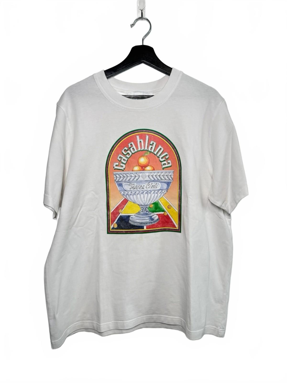 Casablanca Casablanca Tennis Club Oranges T-Shirt SZ XXL Good Condition Size US XXL / EU 58 / 5 - 1 Thumbnail