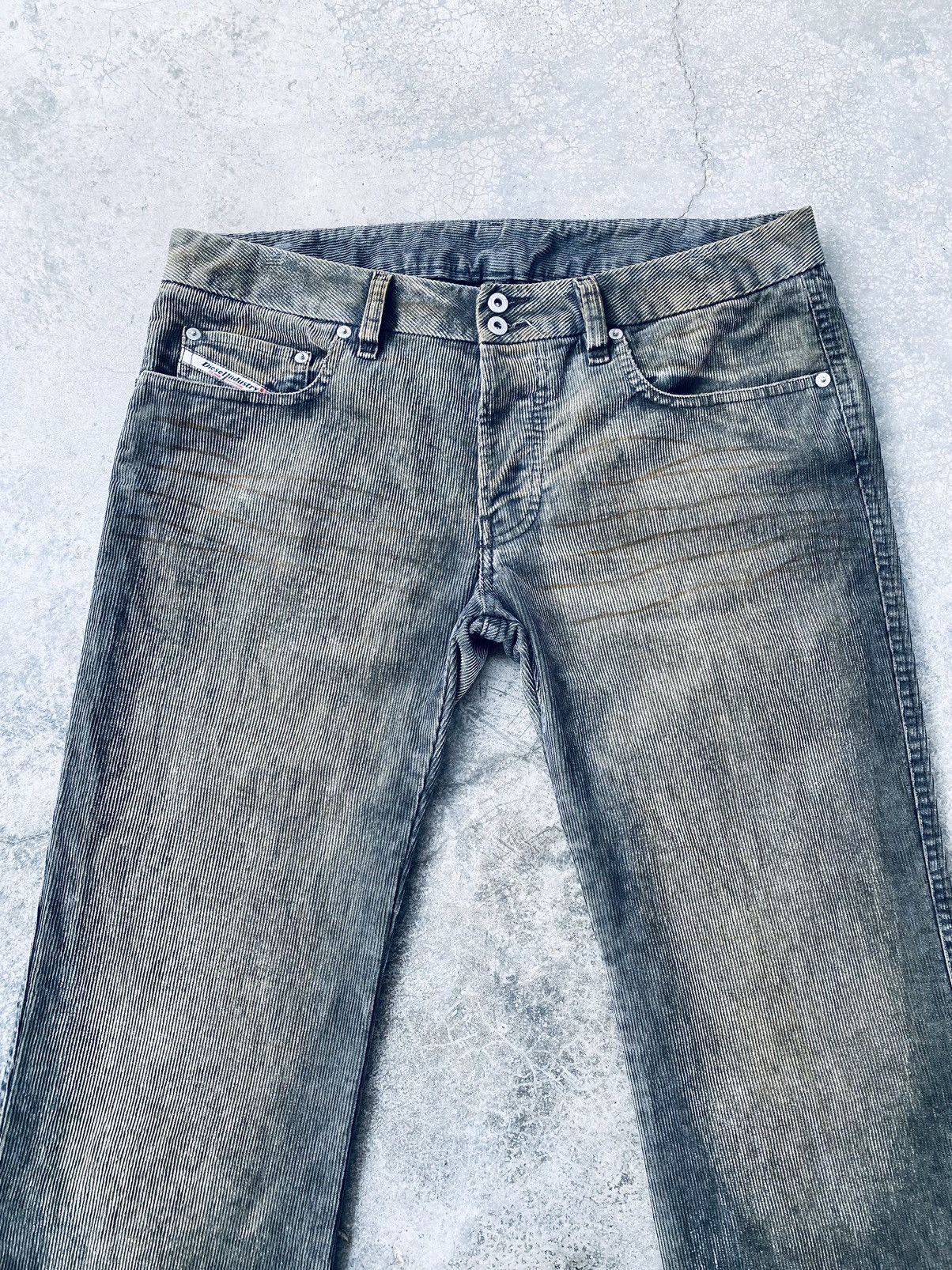 Diesel Vintage Diesel Corduroy Rusty Bottom Bell Distressed Pants Size US 35 - 3 Thumbnail