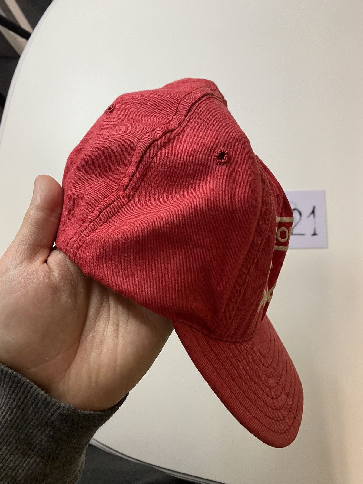 NCAA Wisconsin Badgers vintage made in USA cap hat Size ONE SIZE - 5 Thumbnail