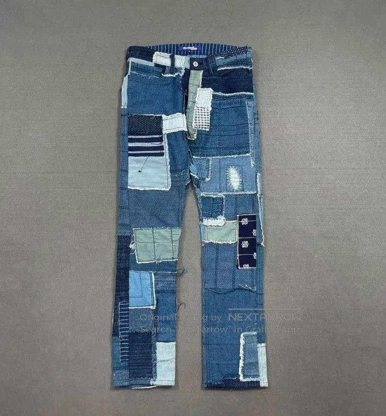 Junya Watanabe Junya Watanabe 15ss Patchwork Denim Jeans. Size US 40 / EU 56 - 1 Thumbnail
