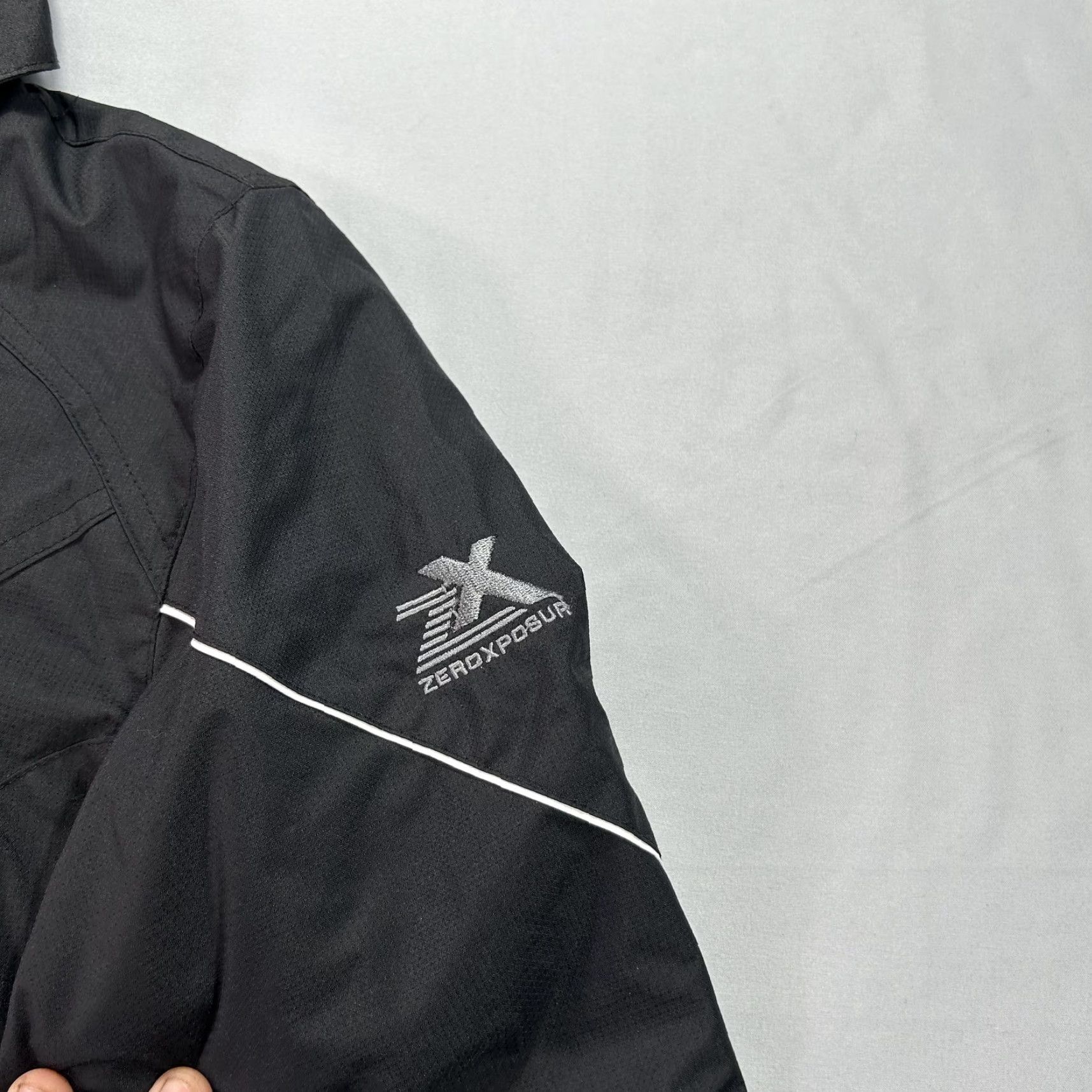 ZeroXposur ZeroXposur Jacket Womens Large Black Hooded Quilted Lined Waterproof Coat Size L / US 10 / IT 46 - 4 Thumbnail